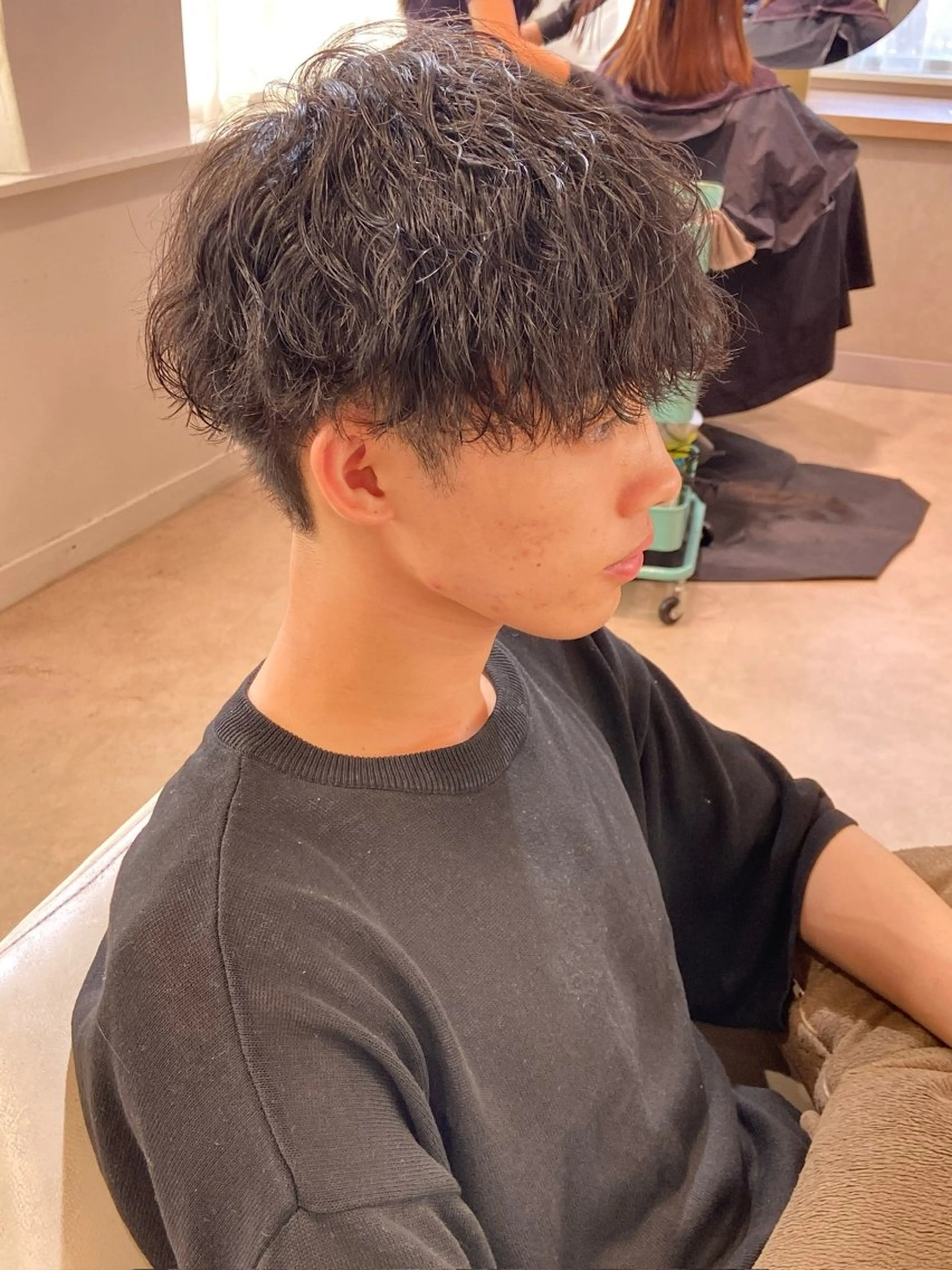 ショート メンズ 仙波 未来のヘアスタイル