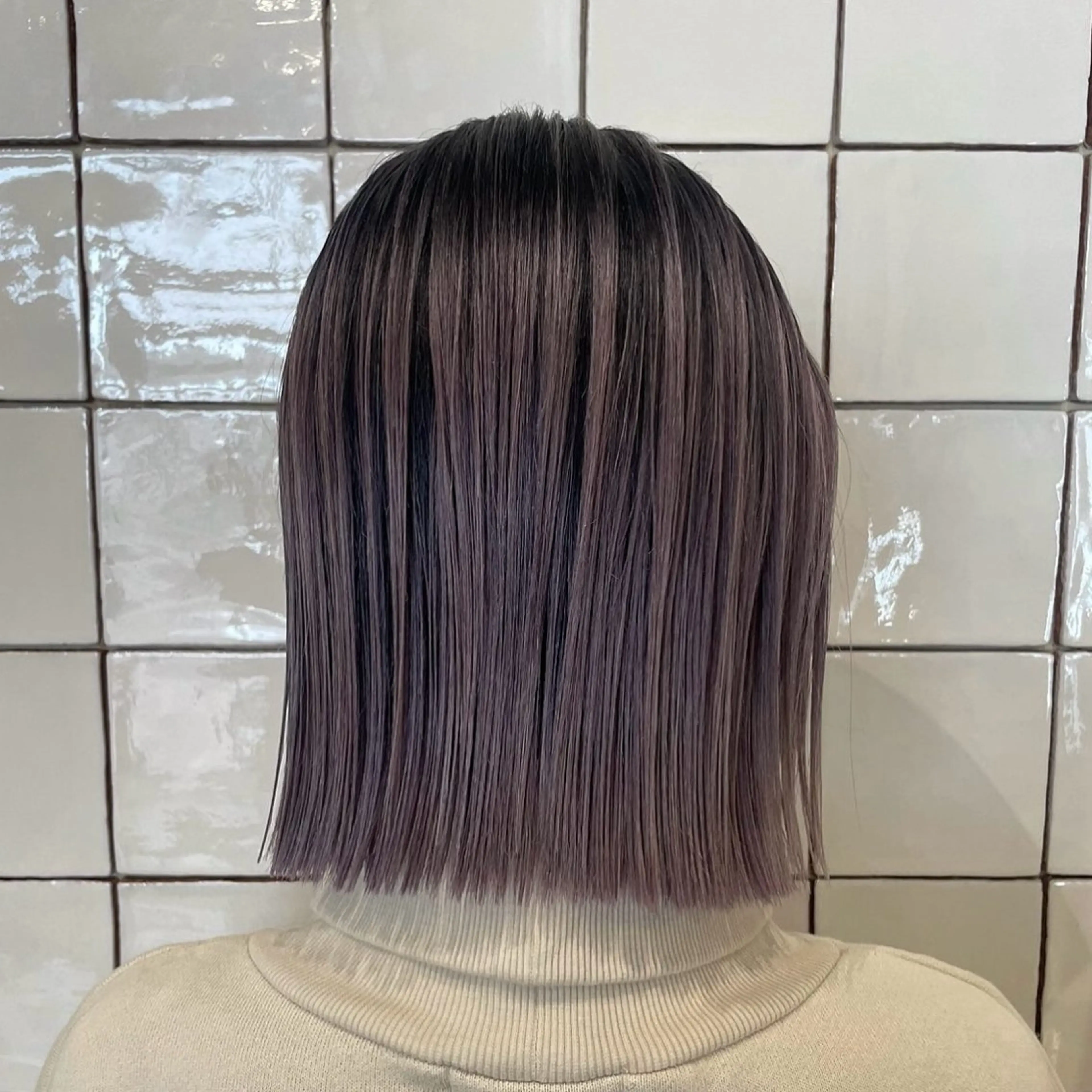 ミディアム カット ヘアカラー YOIKU所属・駒場 由衣のヘアスタイル