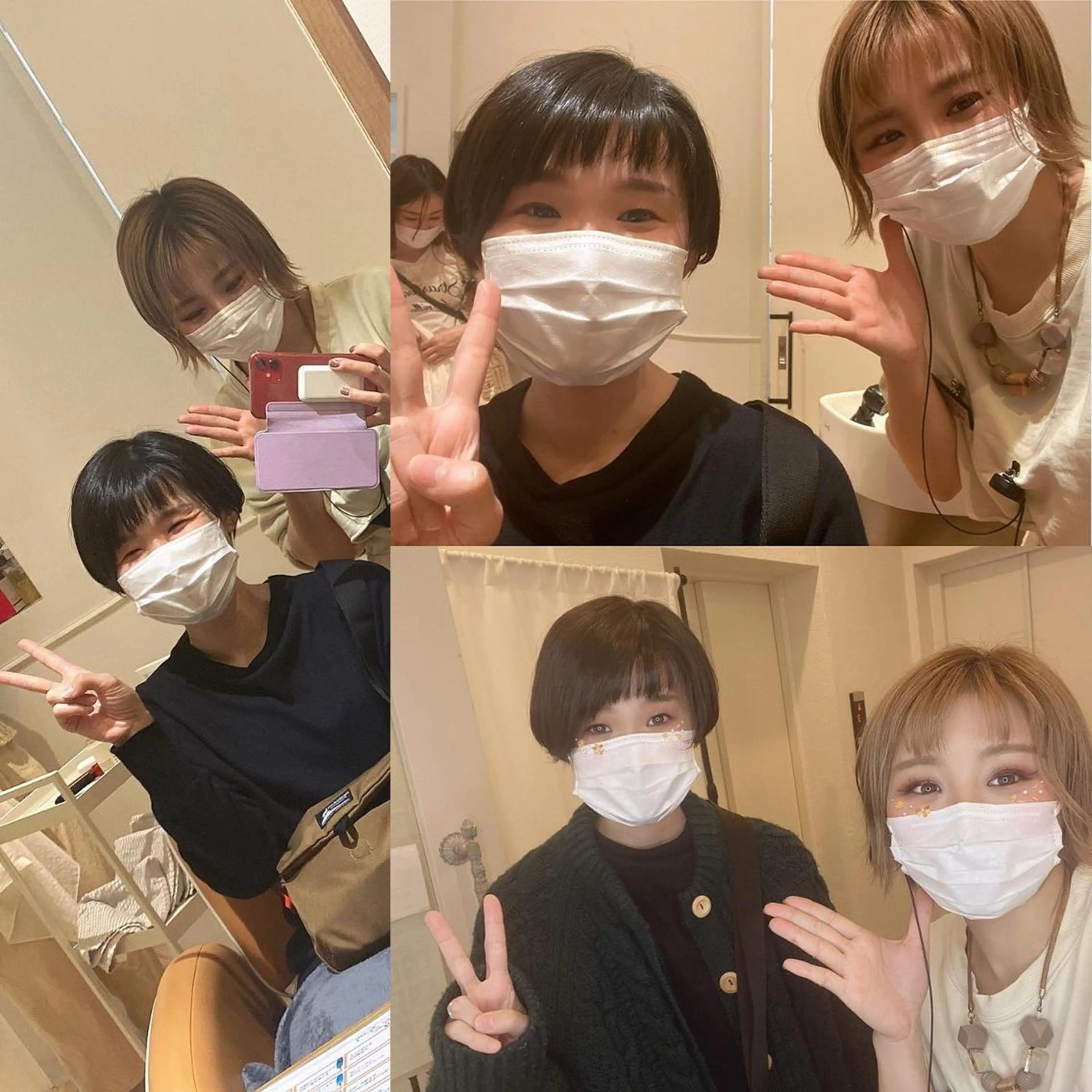 ショート カラー メンズ キッズ ショートボブ 子どものヘアアレンジ メンズショート ボブ ショートヘア ショート、ボブなら お任せ❤️石川由美のヘアスタイル