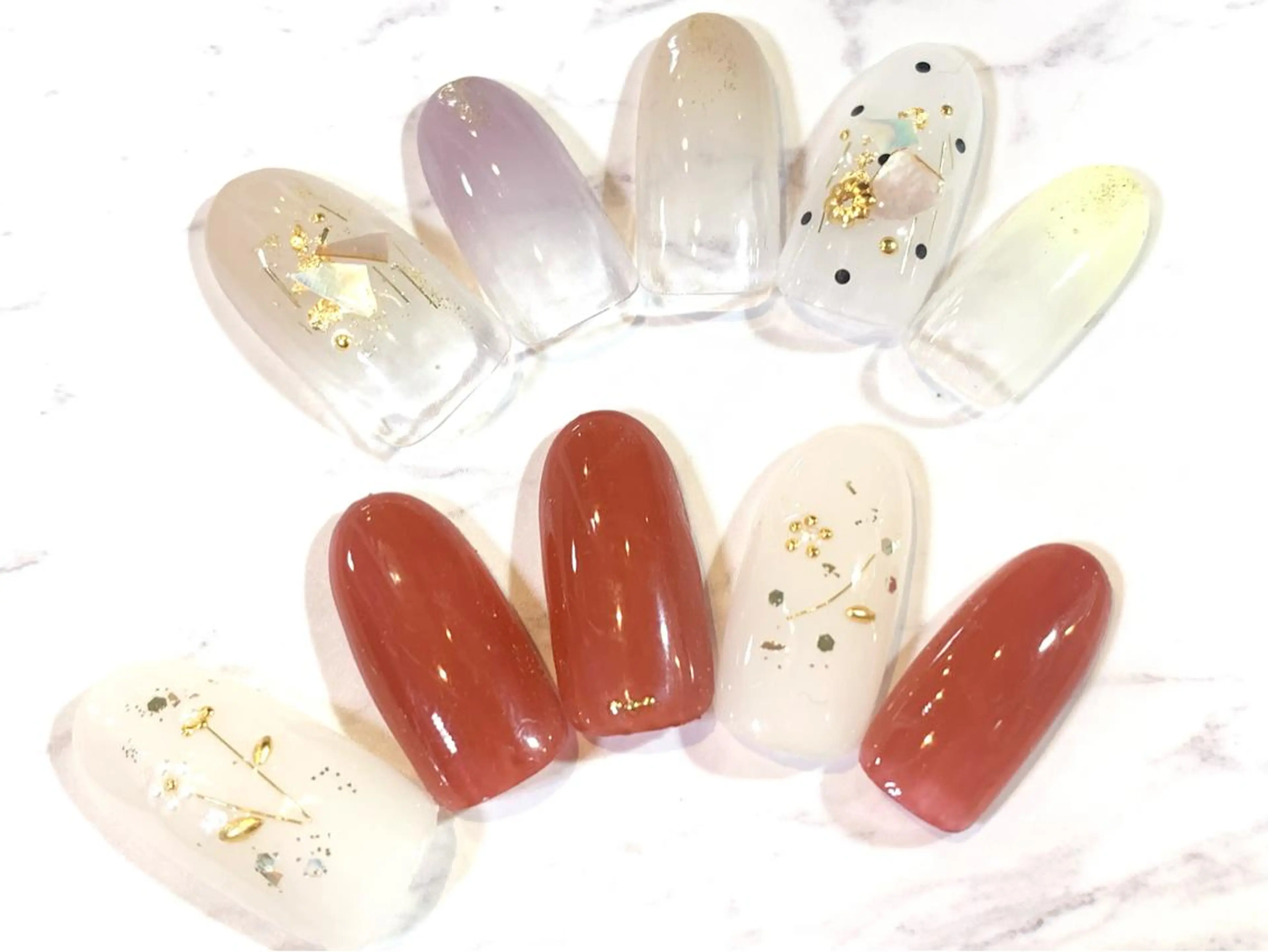 ネイル @.Freestyle 【フリースタイル】所属・根本 奈美のネイルデザイン