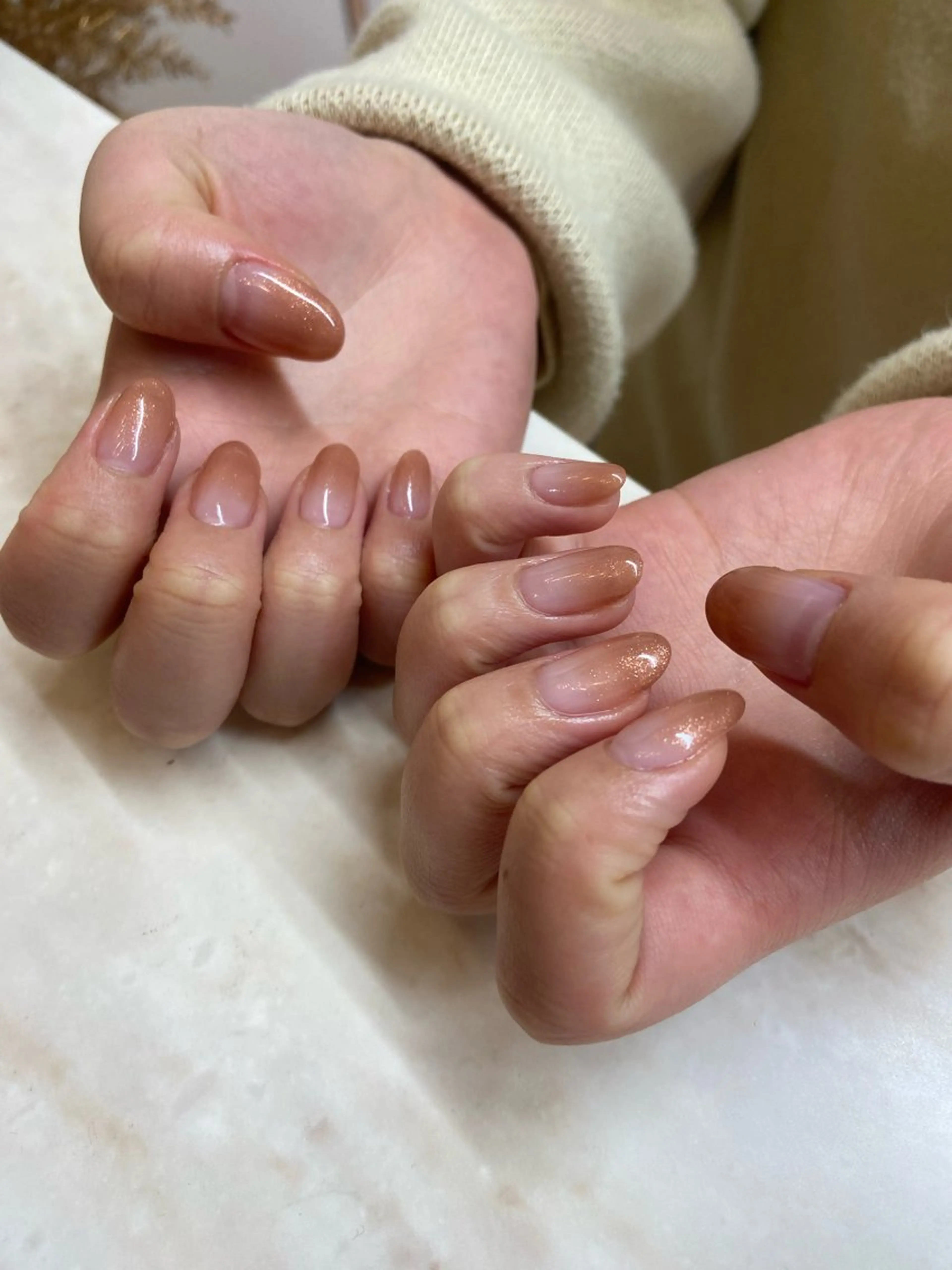 【練習モデル】オフ込みワンカラー/グラデーションの写真