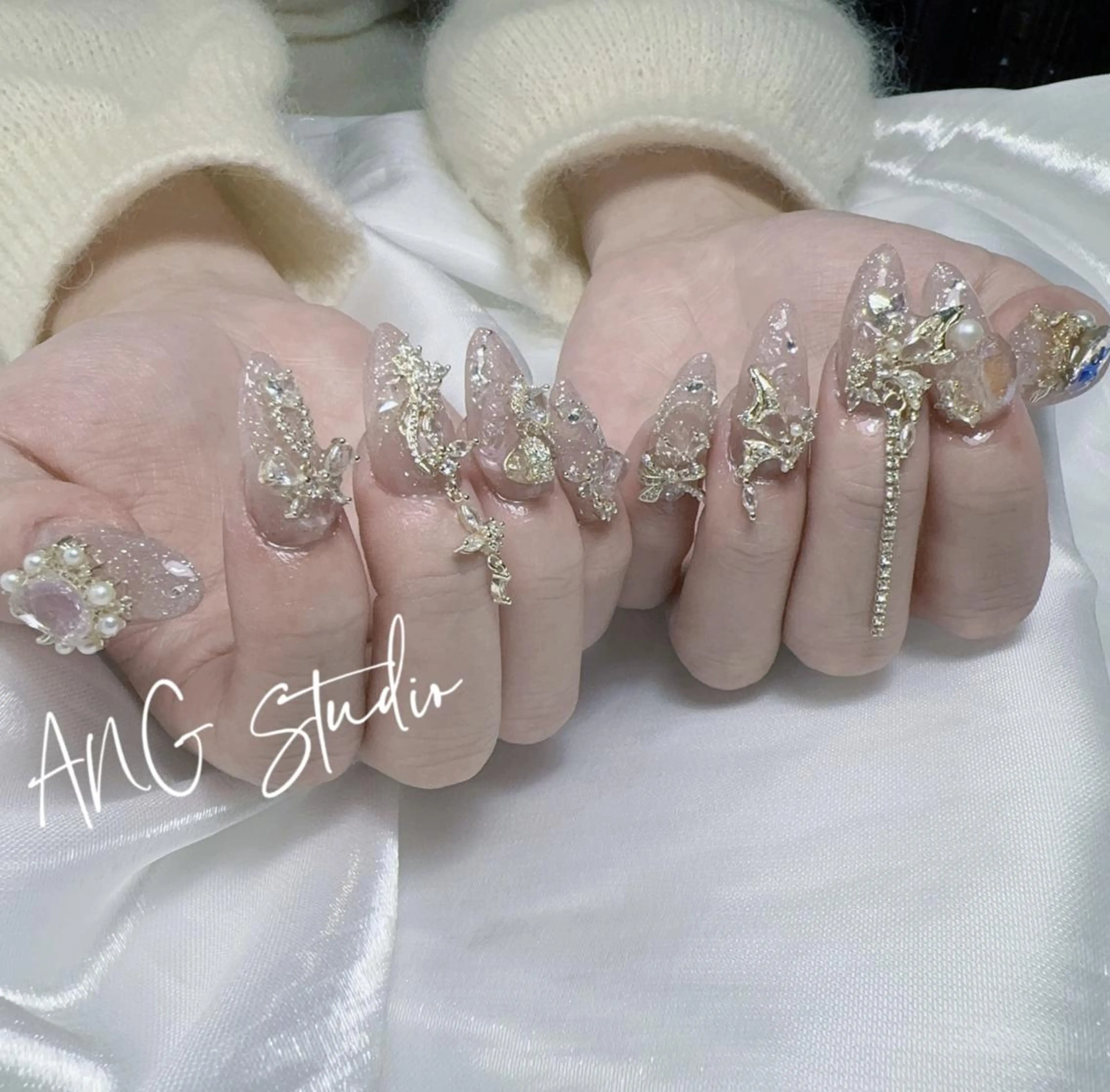 ネイル ANG アクリル スカルプ専門🌸のネイルデザイン