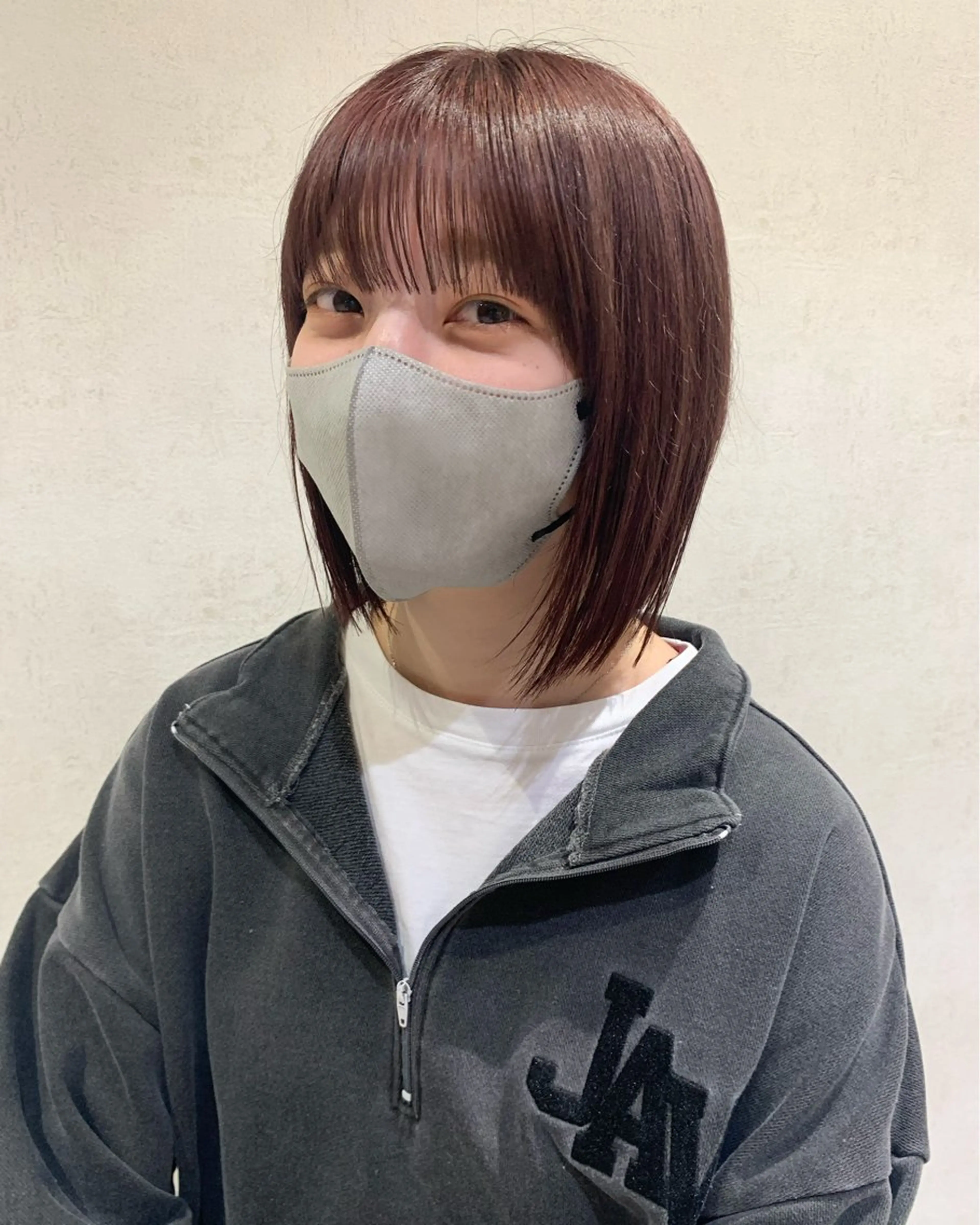 ショート カラー カット ヘアカラー トリートメント 艶カラー/暖色カラー /透明感/ryutoのヘアスタイル