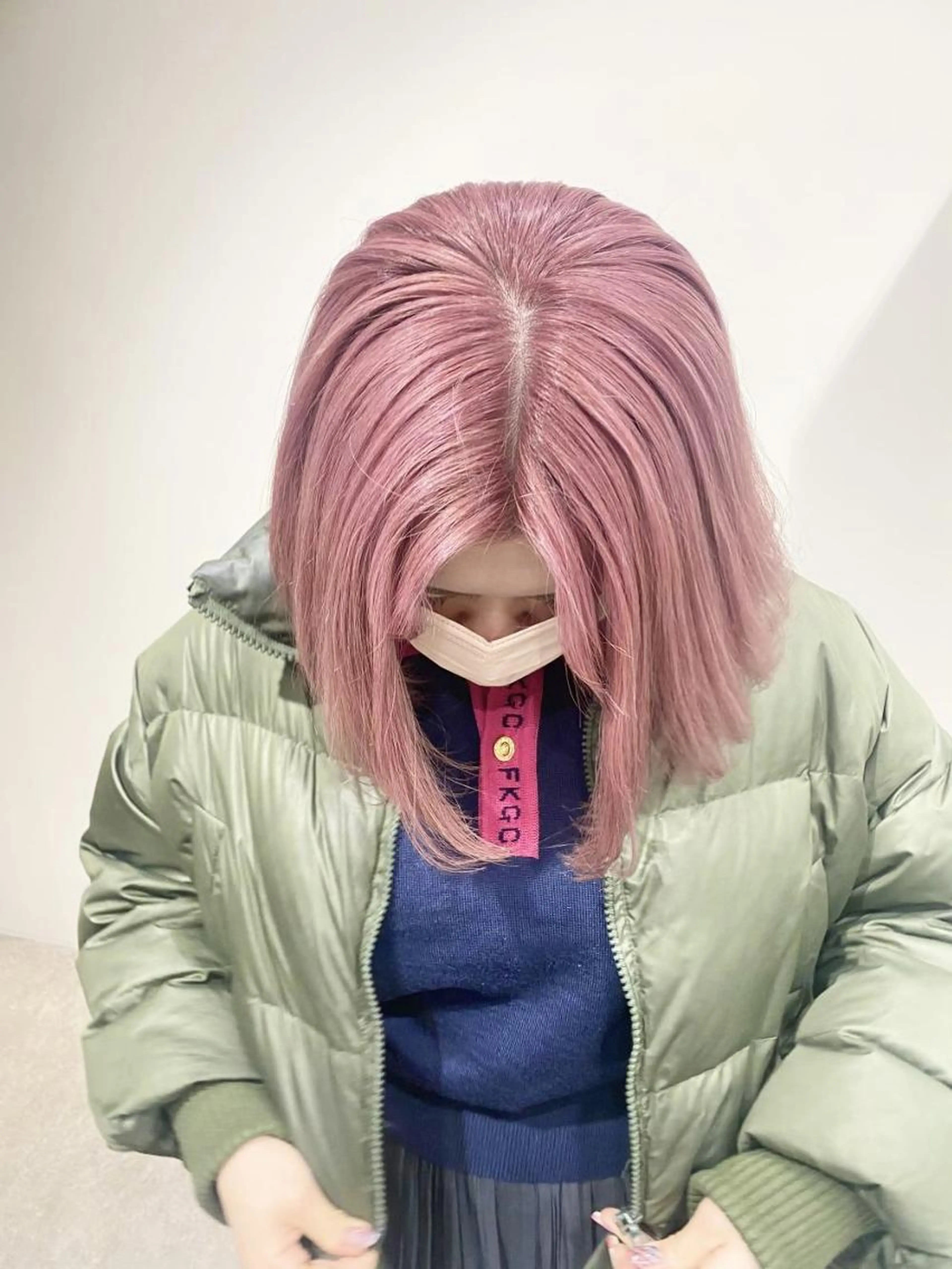 カット+ケアブリーチ+カラー+2STEPトリートメントの写真