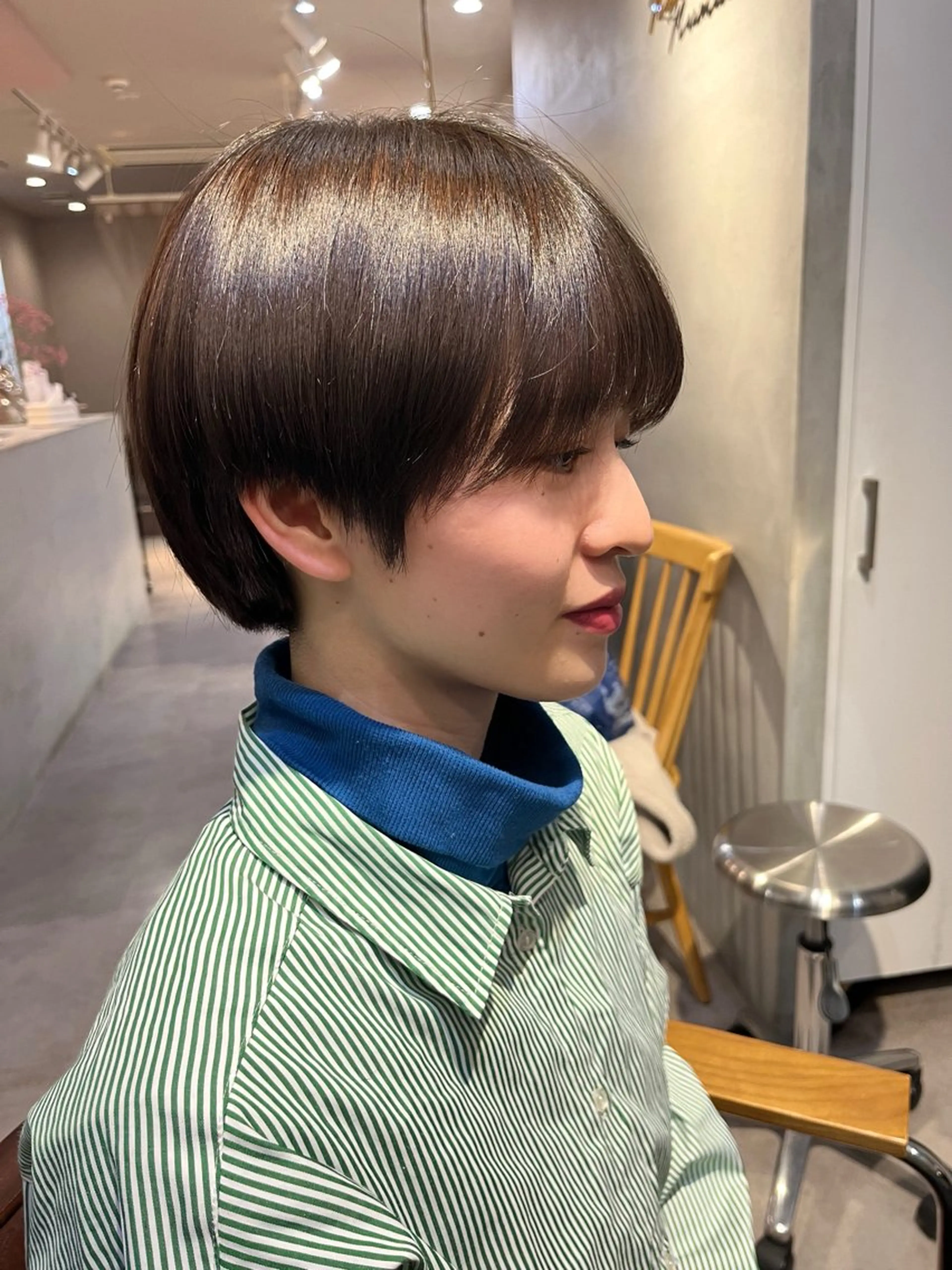 ショート ハンサムショート ショートヘア number所属・大橋 瑞紀のヘアスタイル