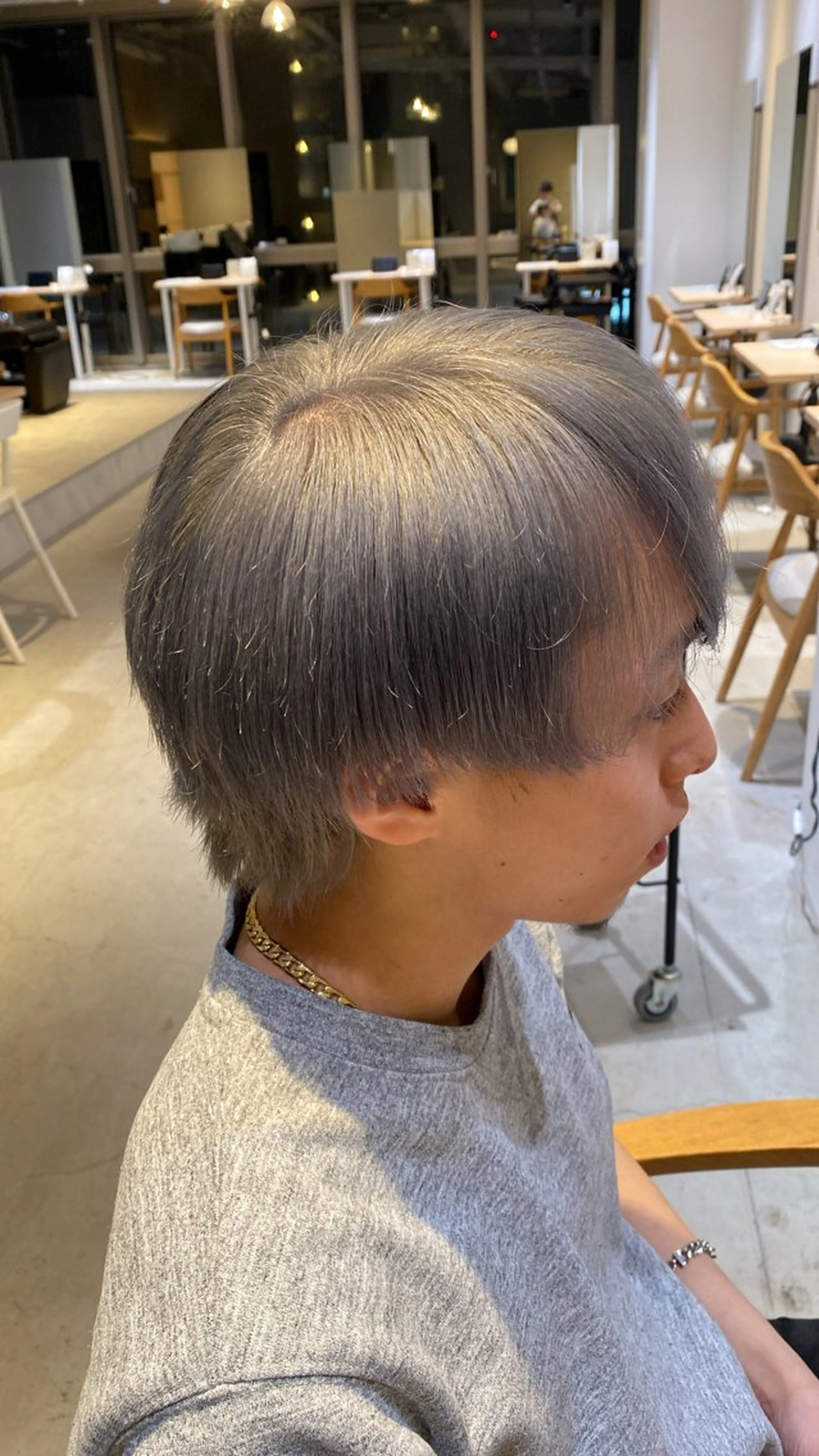 ショート カラー AI　TOKYO hair 名古屋所属・波多野タケシ/ 縮毛矯正特化のヘアスタイル