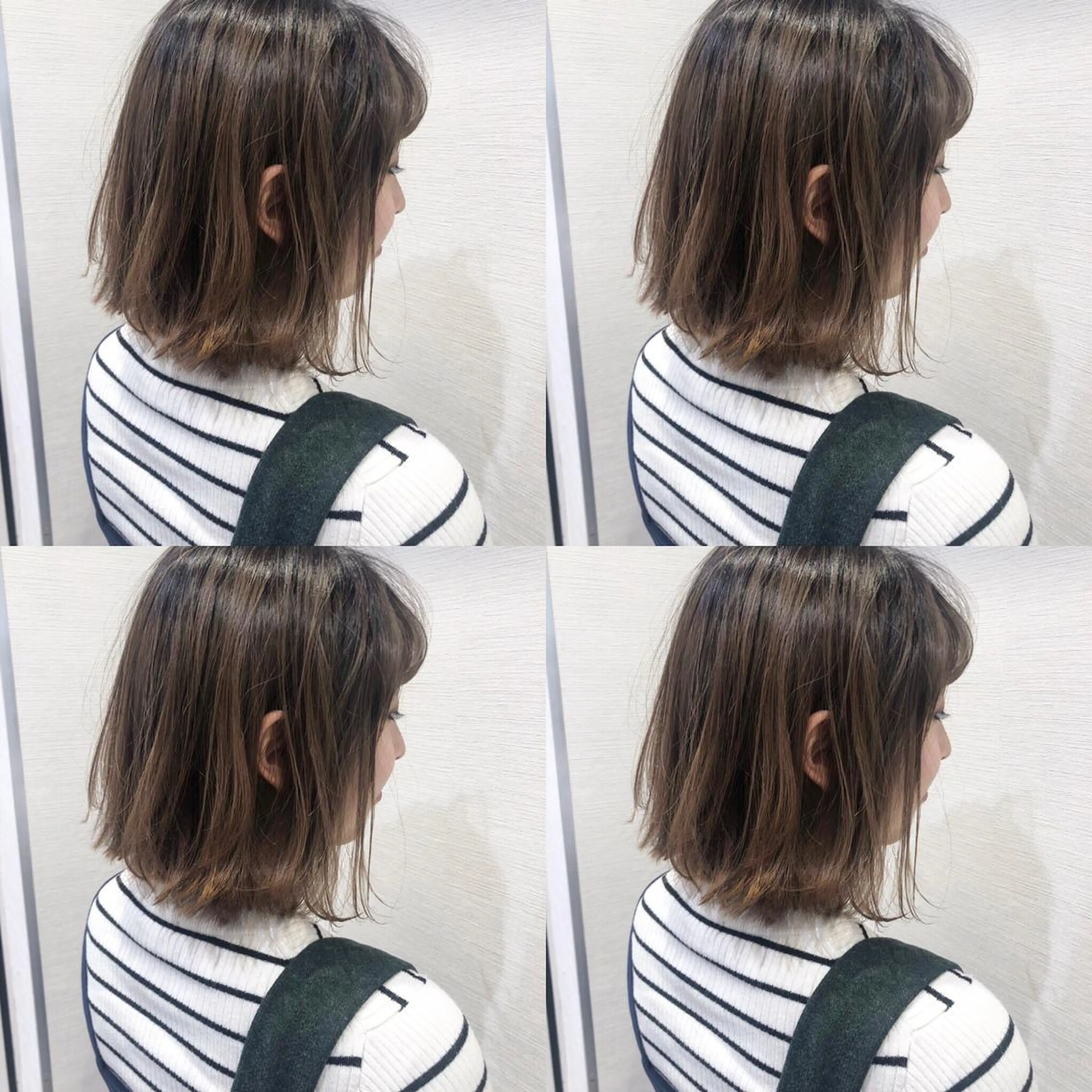 ショート 前下がりボブ ショートボブ ハンサムショート ボブ くせ毛 レイヤー/韓国/ 顔周り/しんやのヘアスタイル