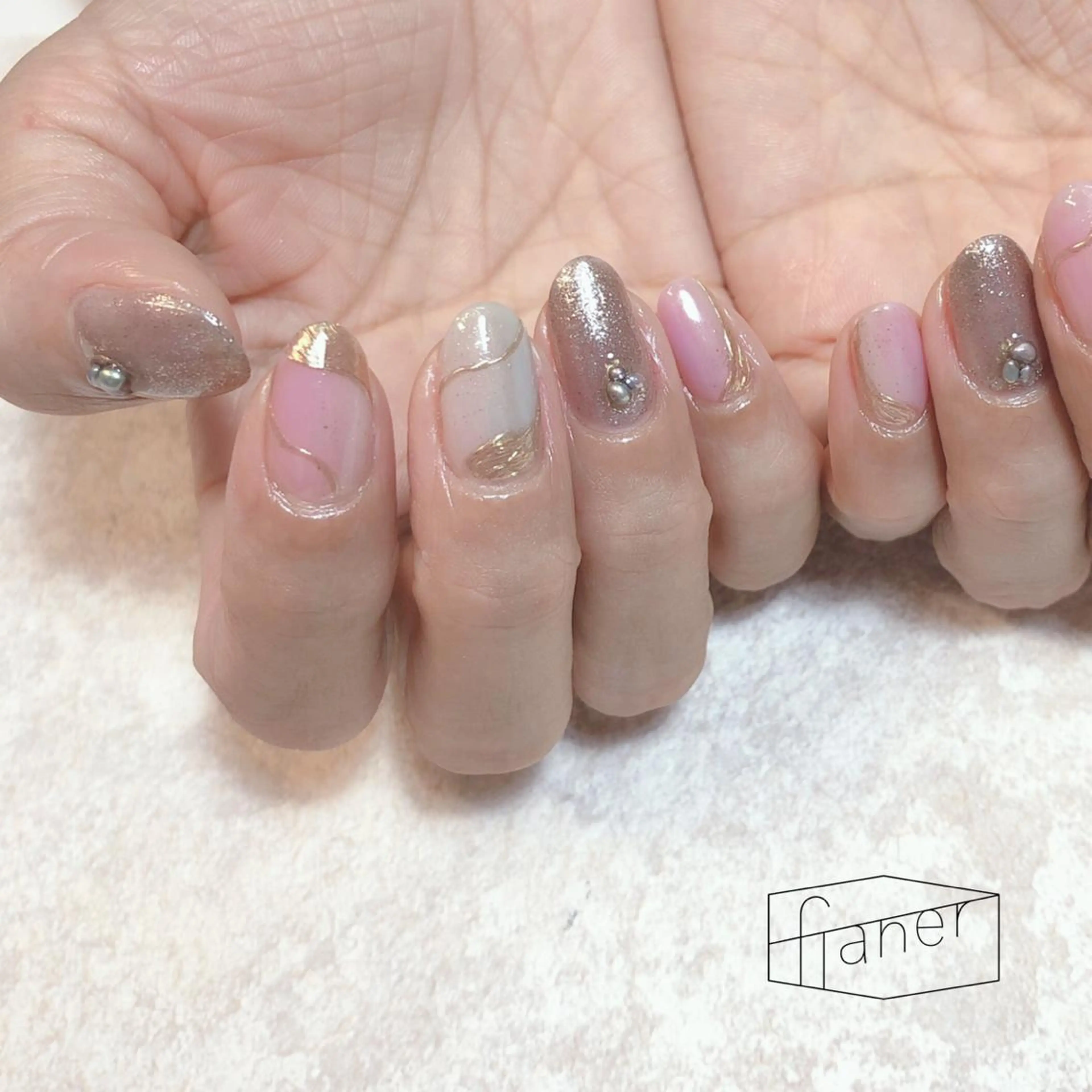 ネイル ハンドネイル flaner所属・KAORI ㅤのネイルデザイン