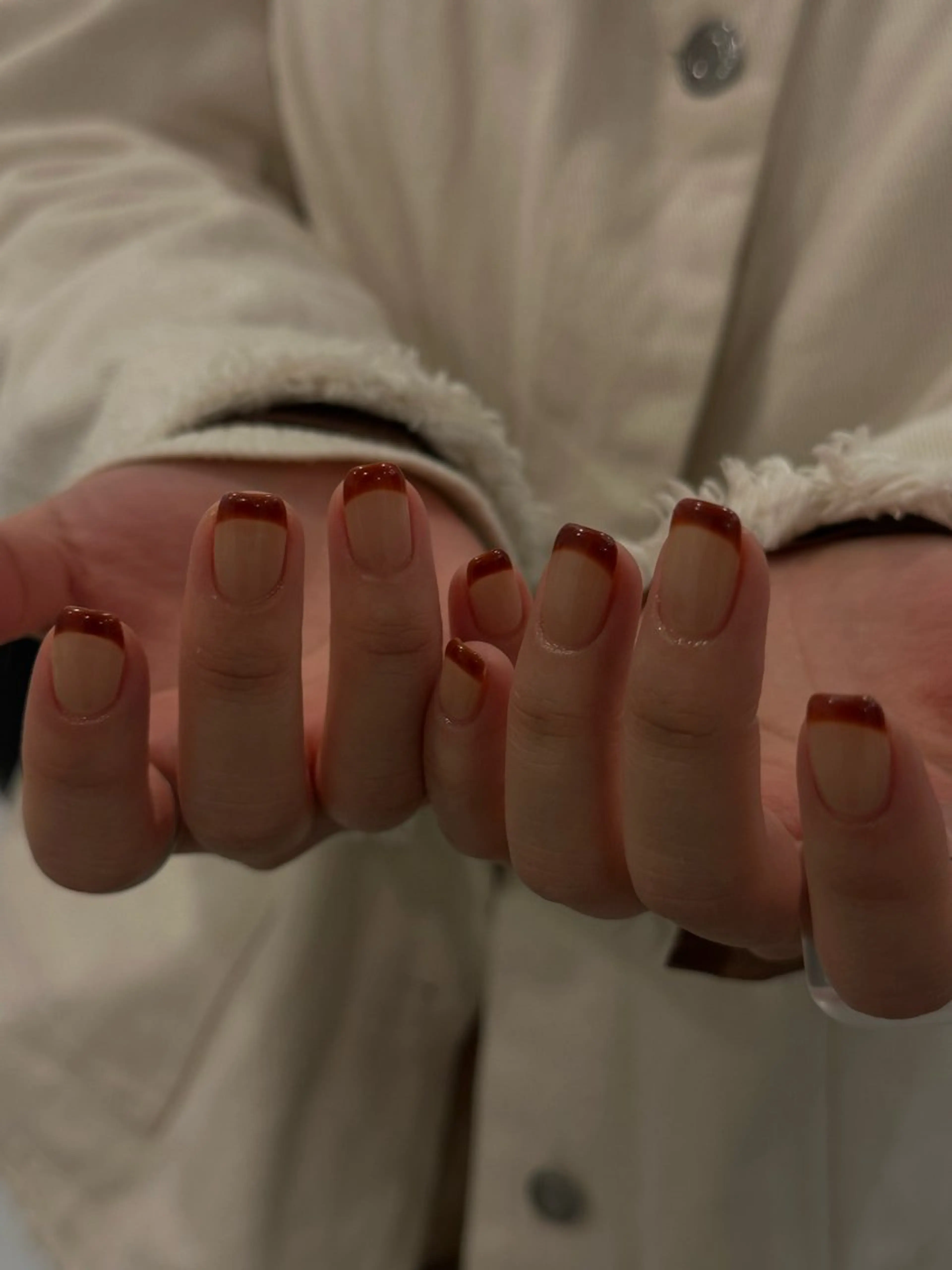 【オフあり】フレンチネイルの写真