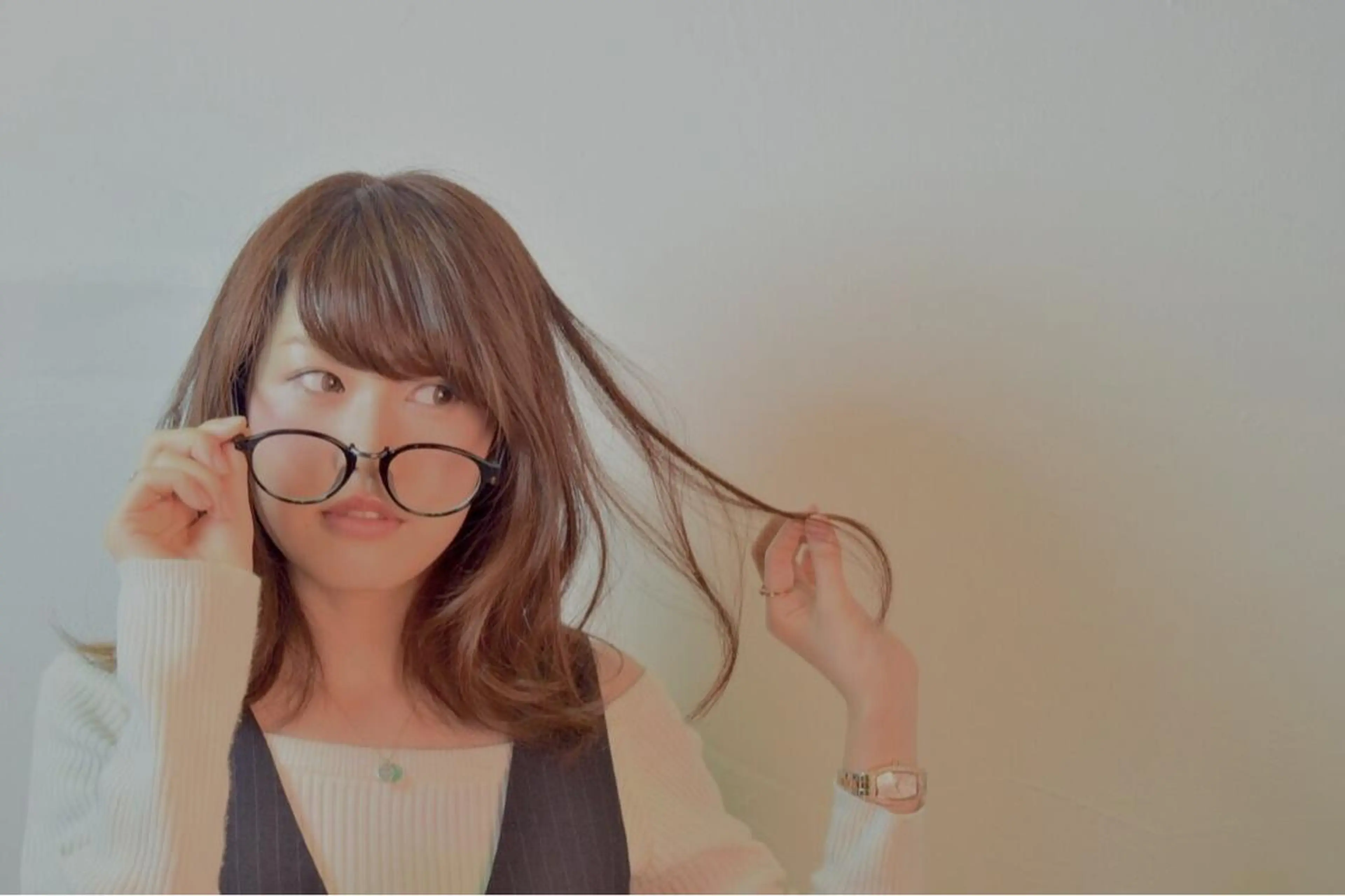 セミロング SoL所属・SoL ソルのヘアスタイル