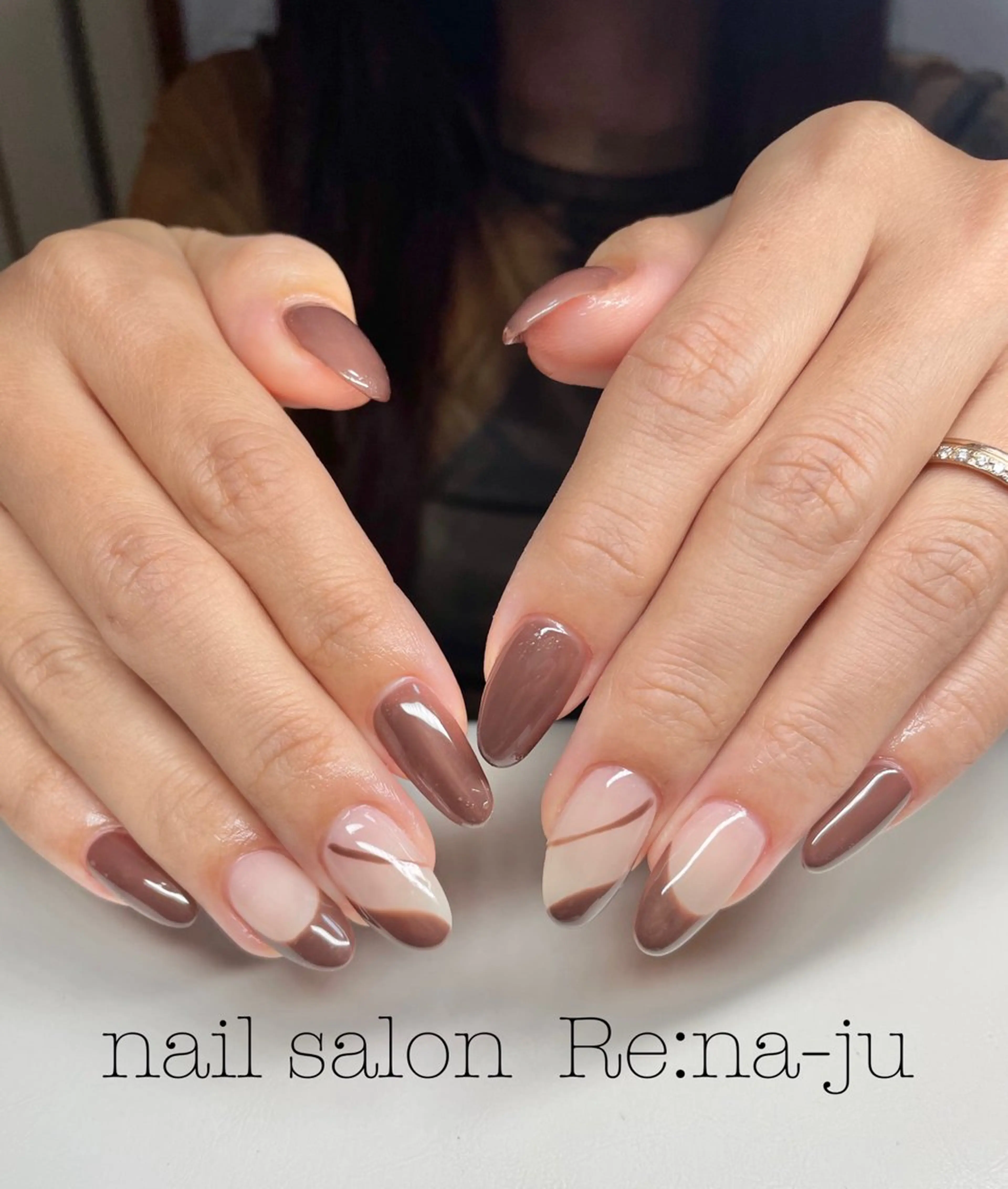 ネイル 持ち込み nail salon Re:na-juのネイルデザイン