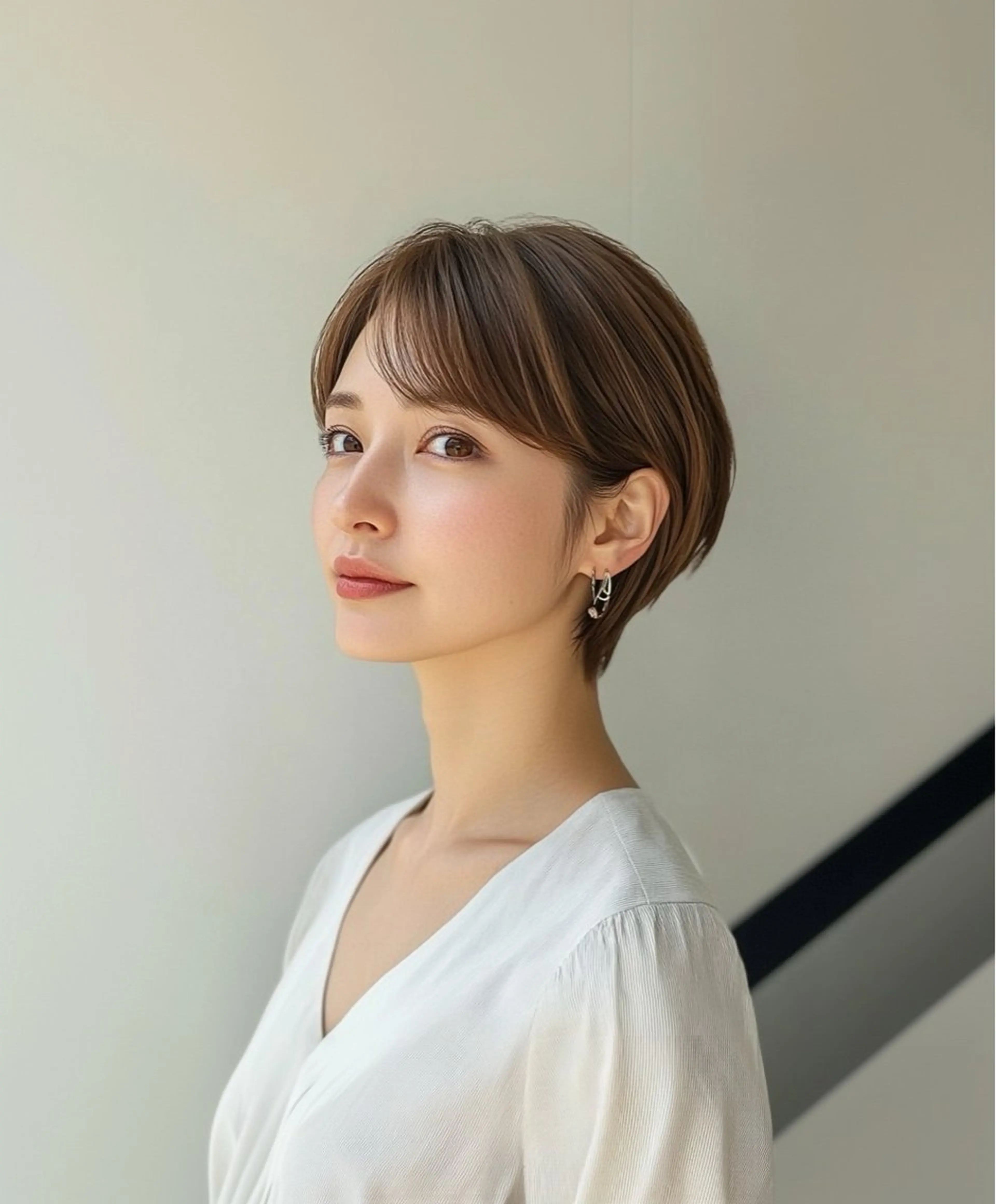 ショート nex the salon coall所属・🫧似合わせショート イシダ🫧のヘアスタイル