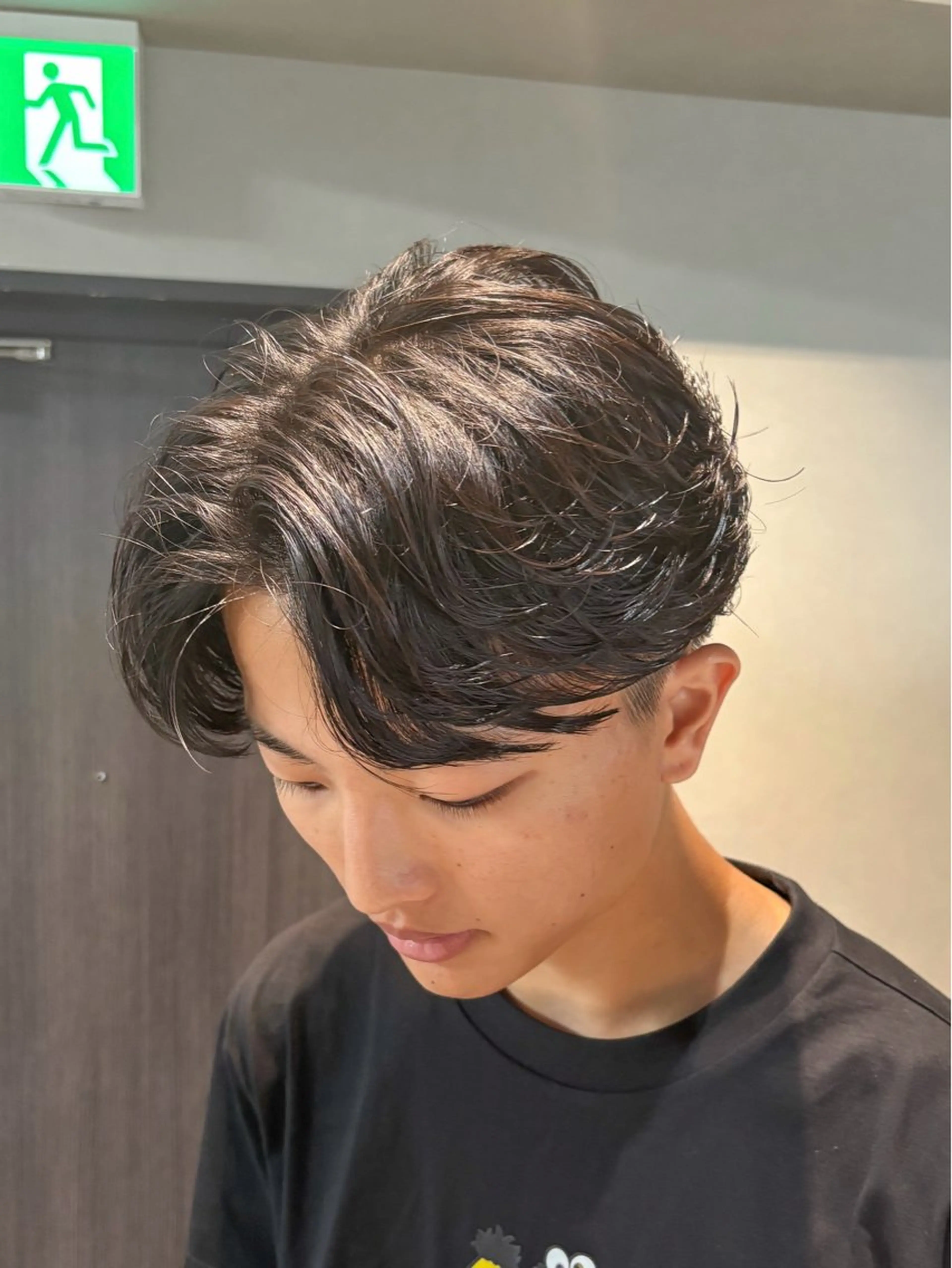 ショート カラー パーマ メンズ カット パーマ 🎧シャドウパーマ/ SOUMA🎧のヘアスタイル