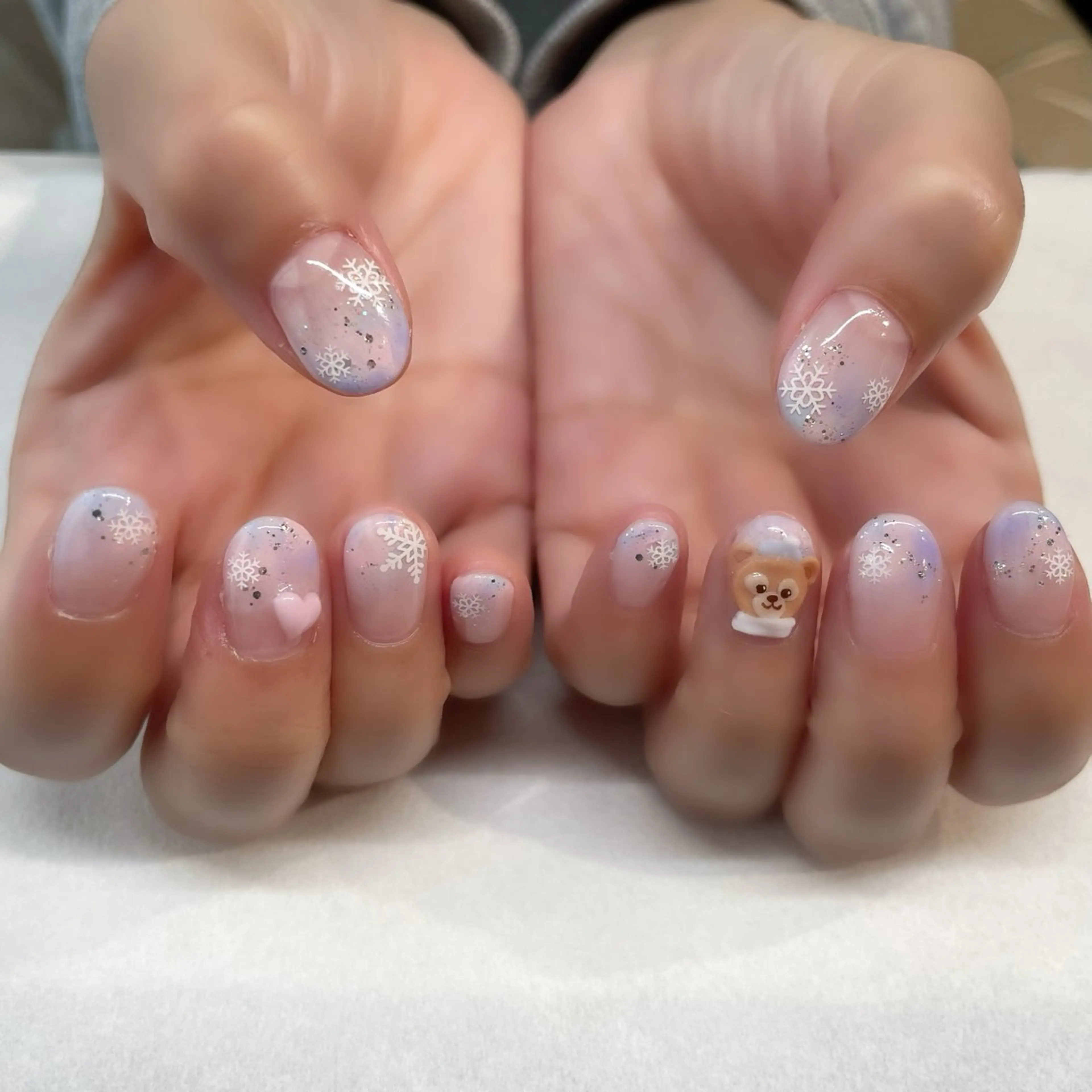 ネイル ハンドネイル 💎🐰 saki. m 🐰💎のネイルデザイン