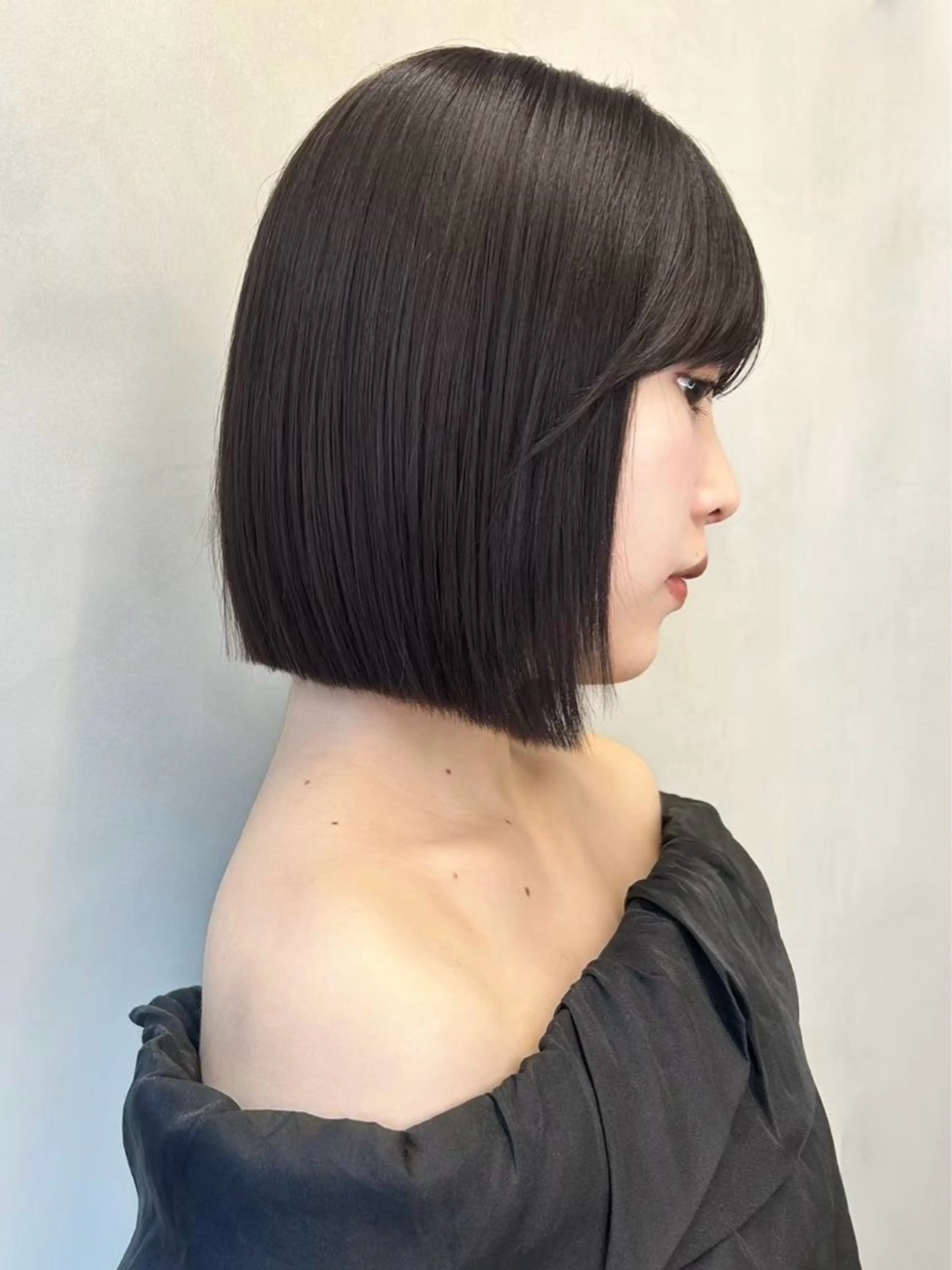 ショート 髪質改善 縮毛矯正 韓国ヘア　柏崎颯刀のヘアスタイル