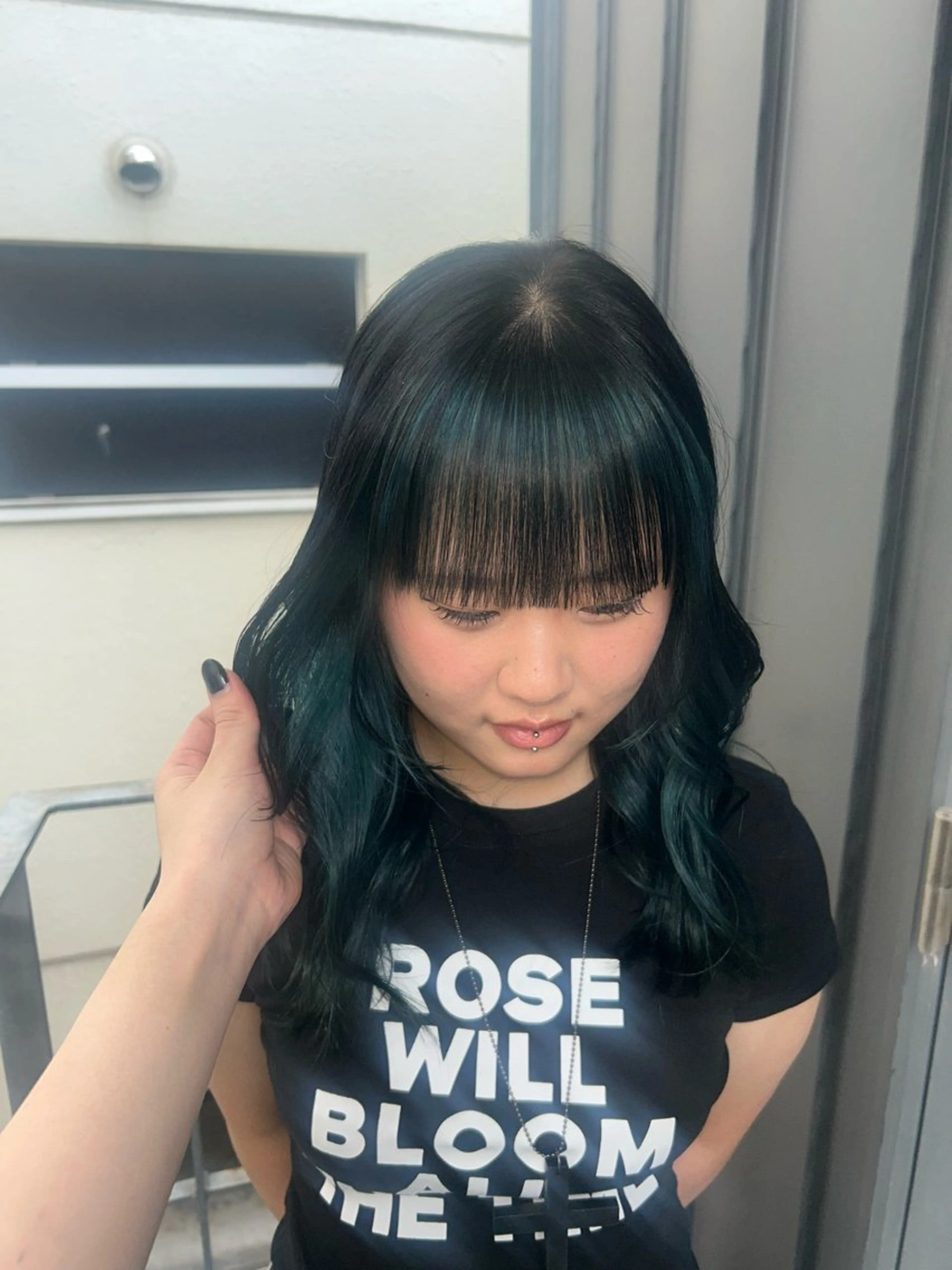 カラー ブリーチ ヘアカラー 原宿//-KOKO- MOENOのヘアスタイル