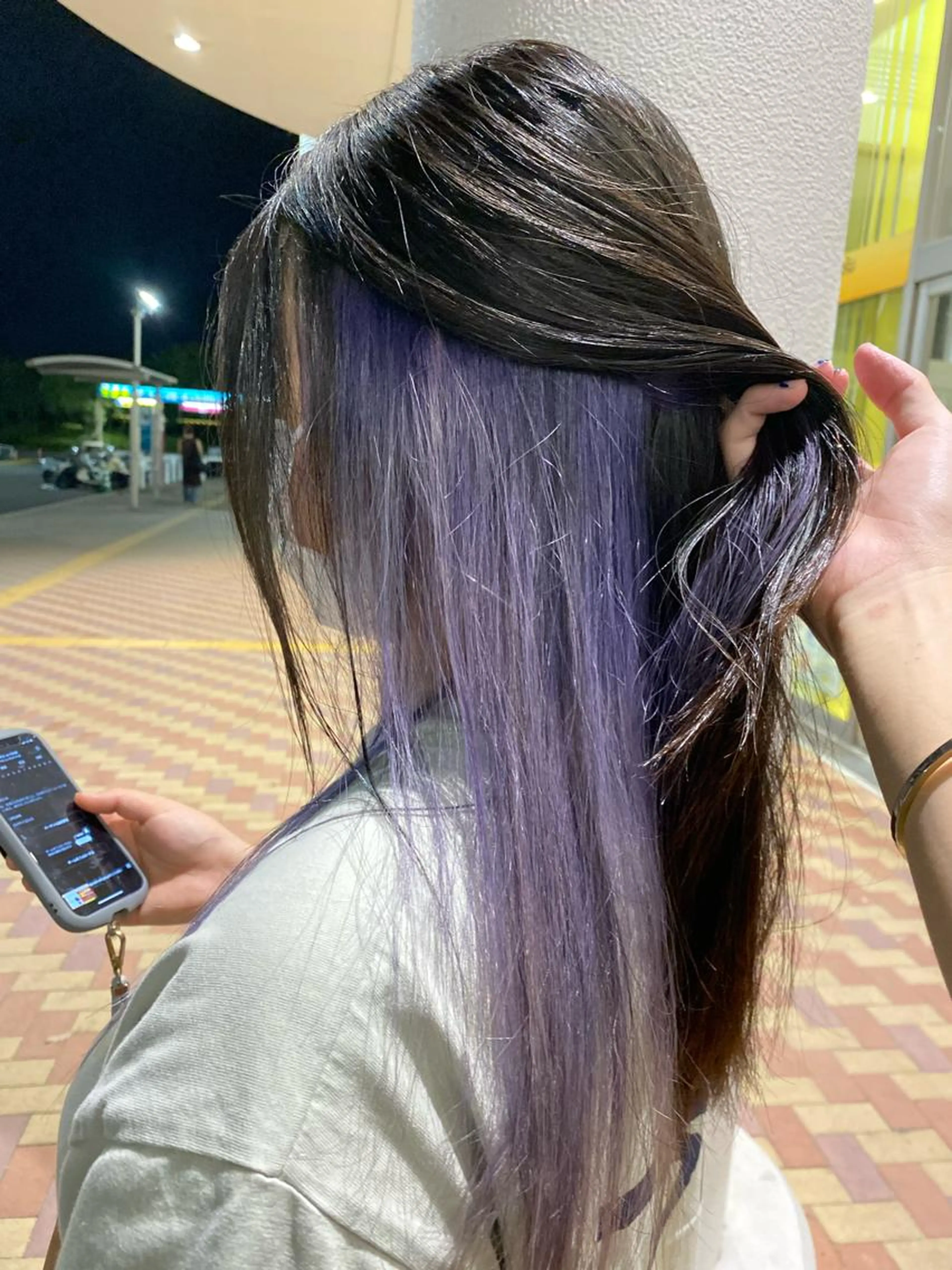 ケアブリーチ『インナーカラー』＋髪質改善inケアカラー✨の写真