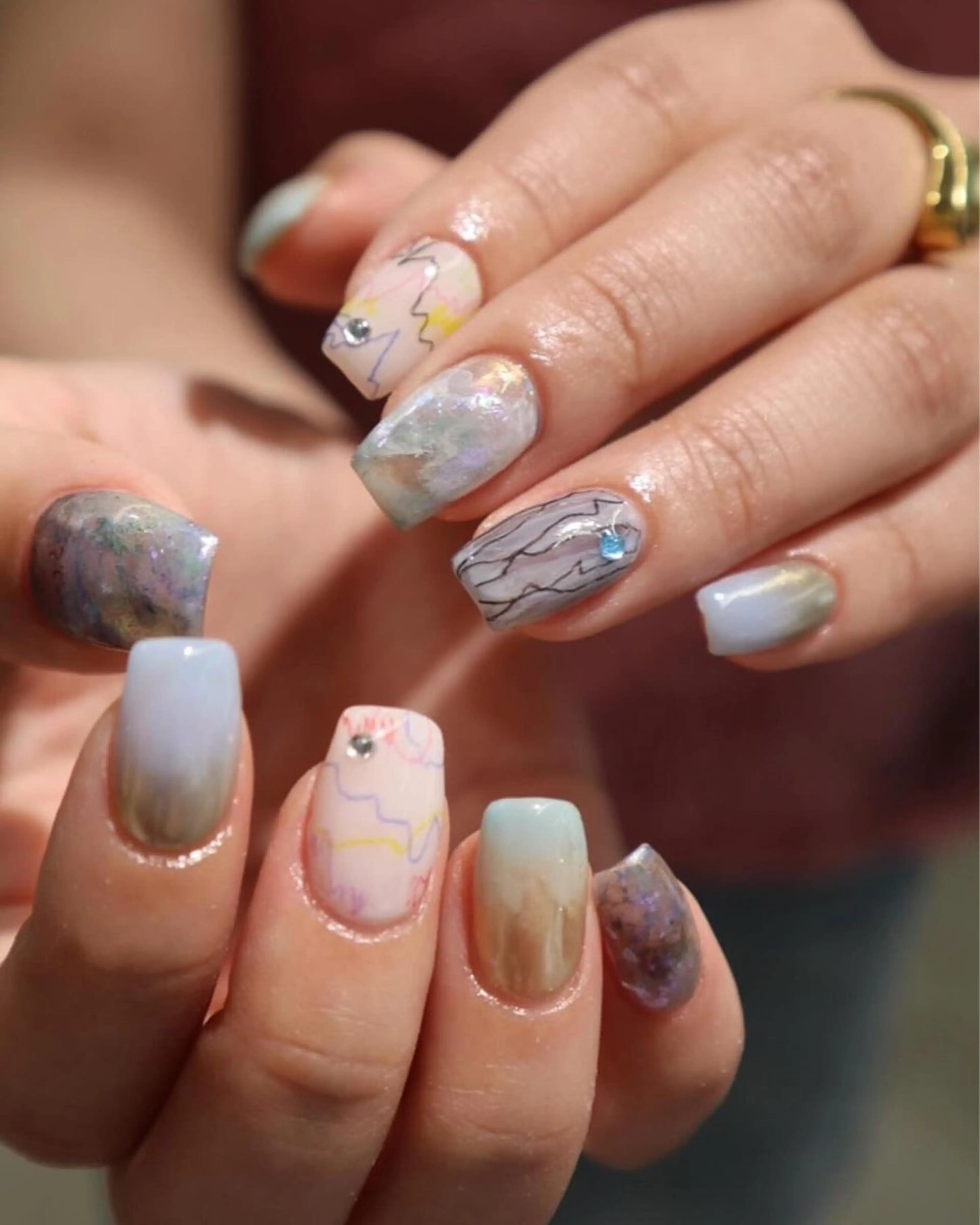ネイル ハンドネイル sister  mohawk所属・chika ／ nailのネイルデザイン