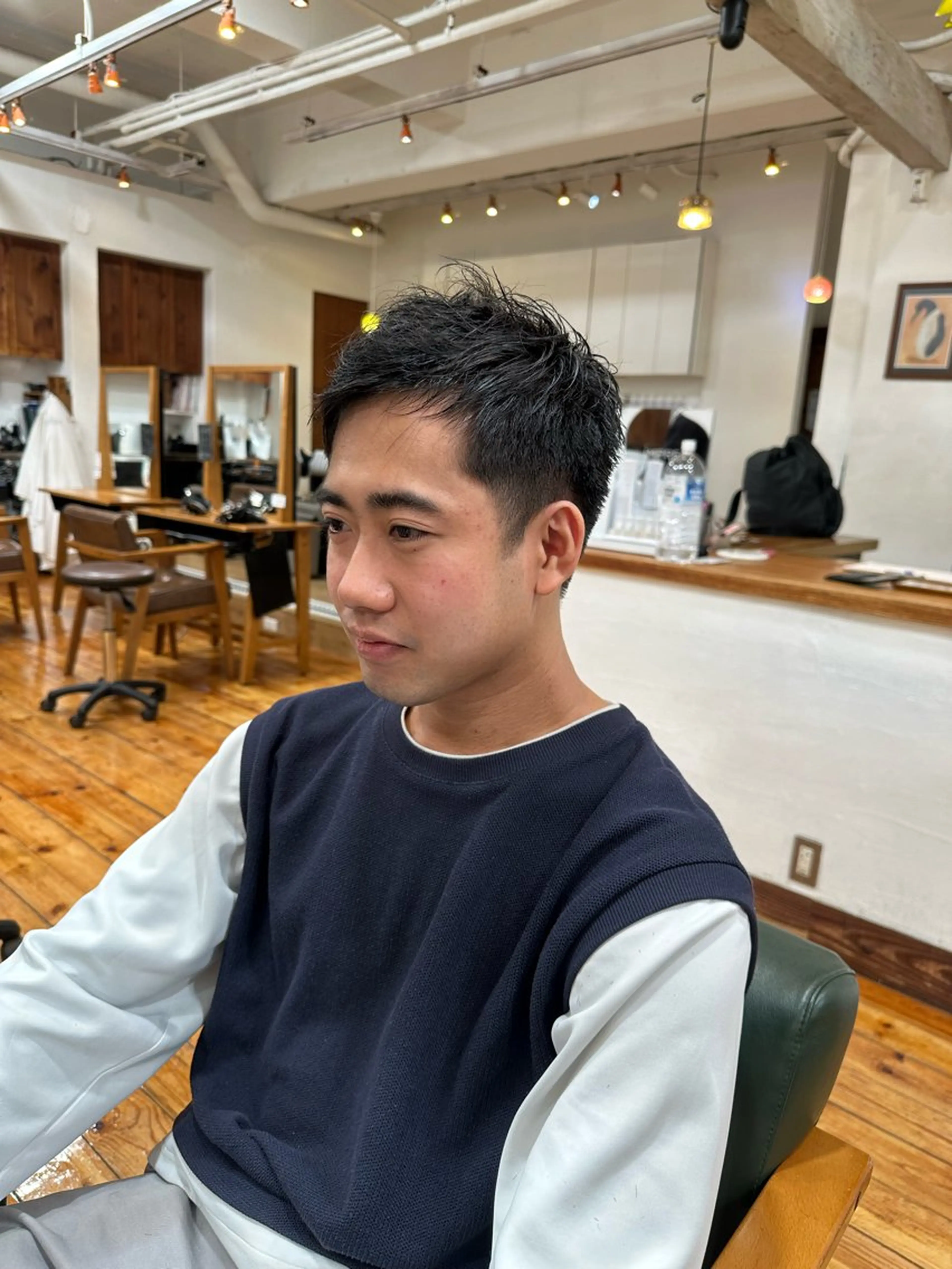 ショート メンズ 刈り上げ ショートヘア カット KAKERU/ボブ/ ショート/パーマ🌱のヘアスタイル