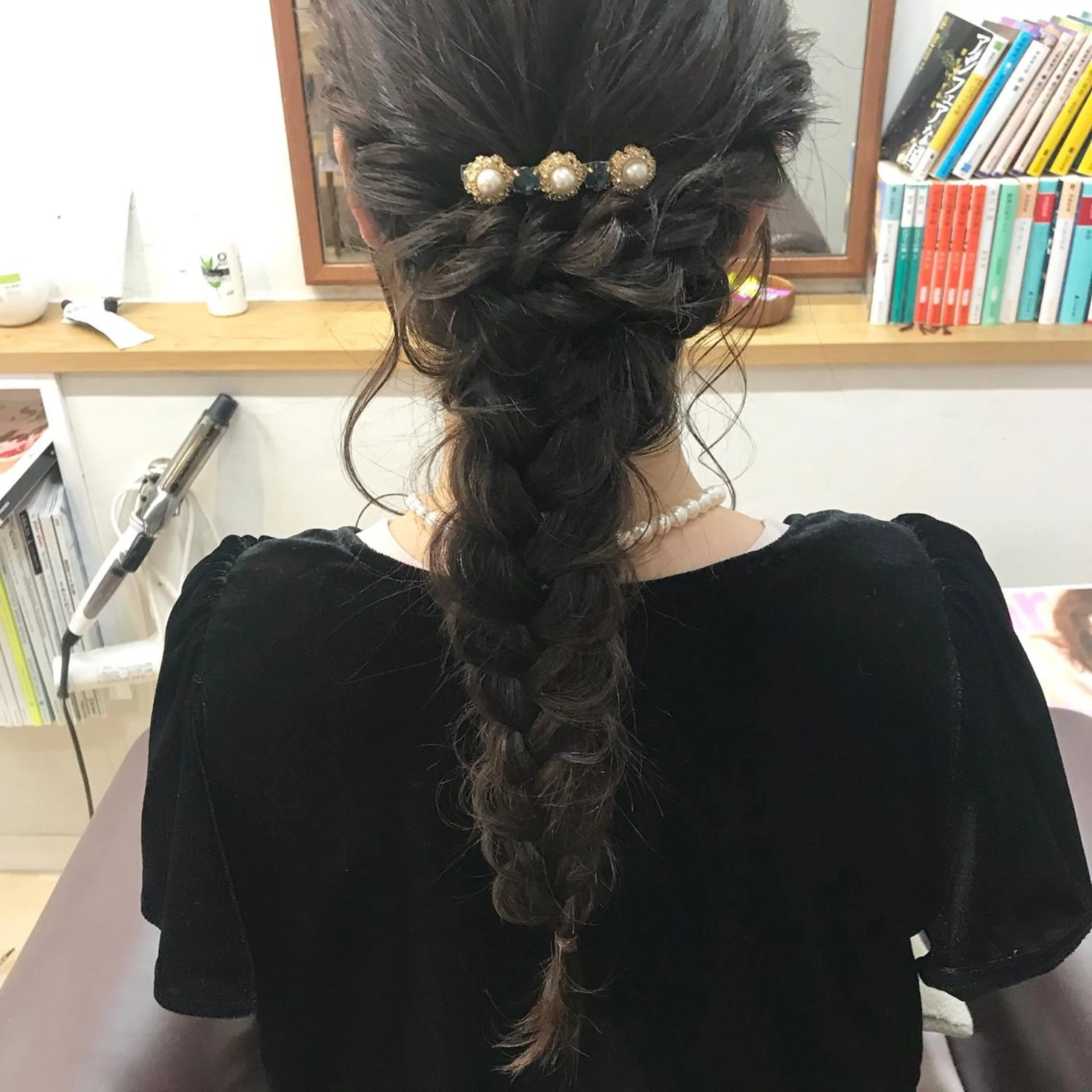 ロング ヘアアレンジ Click所属・クニモトハルナ ボブ/柔らかカラーのヘアスタイル