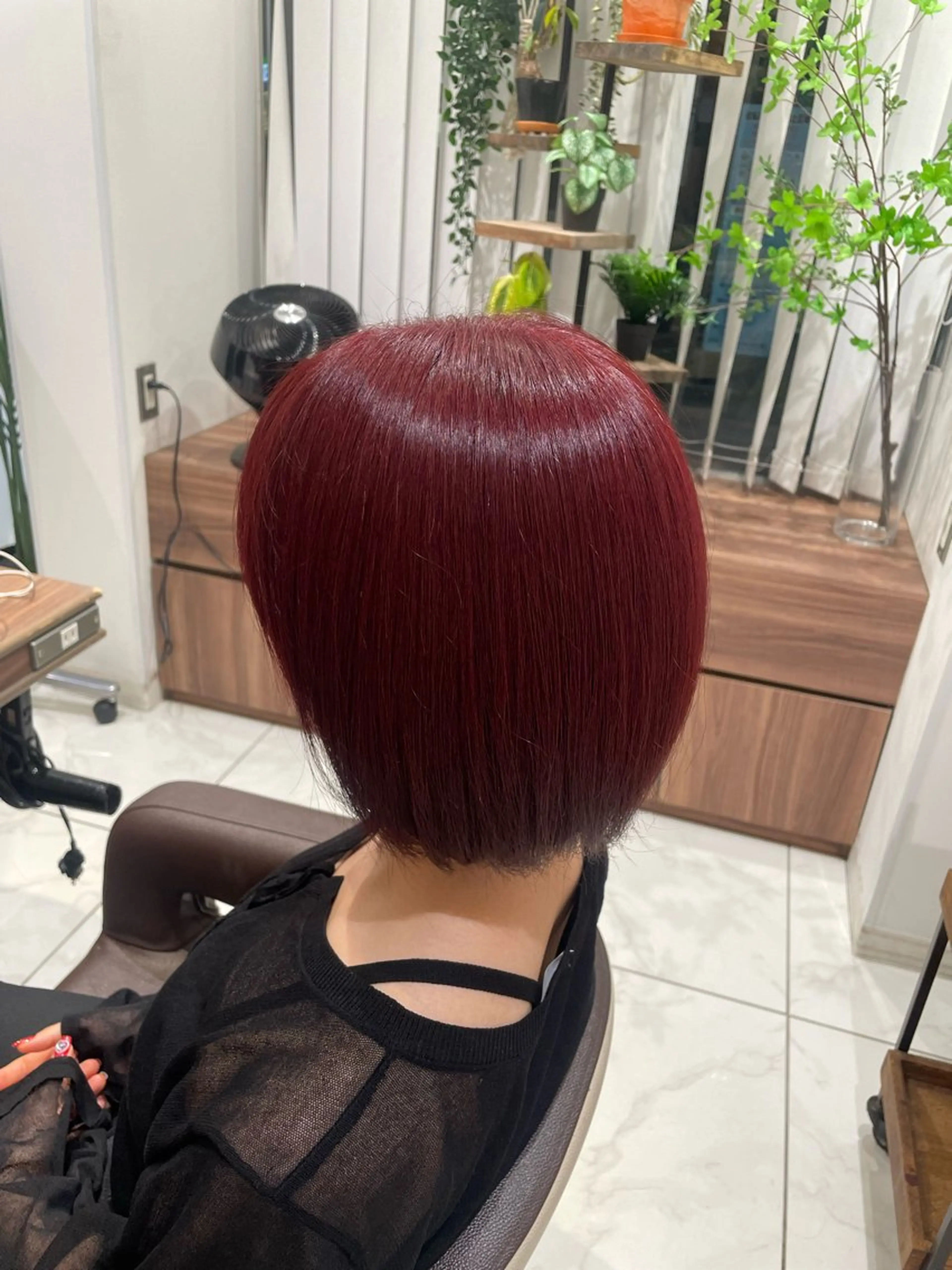 ショート カラー ♡ 大人ボブ ♡ 増子美沙希のヘアスタイル