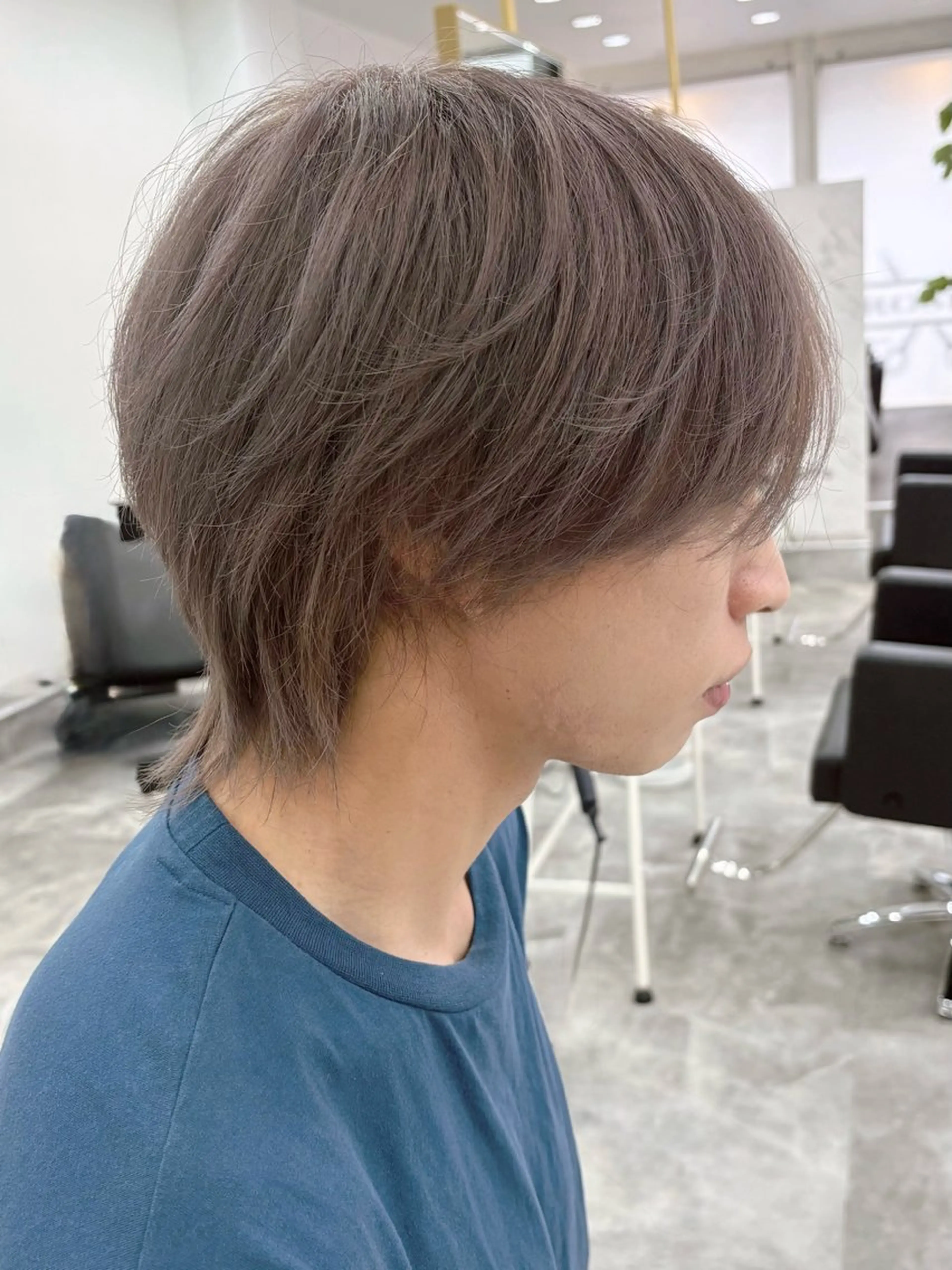 ショート ヘアカラー ROSEL はしぐち ななみのヘアスタイル