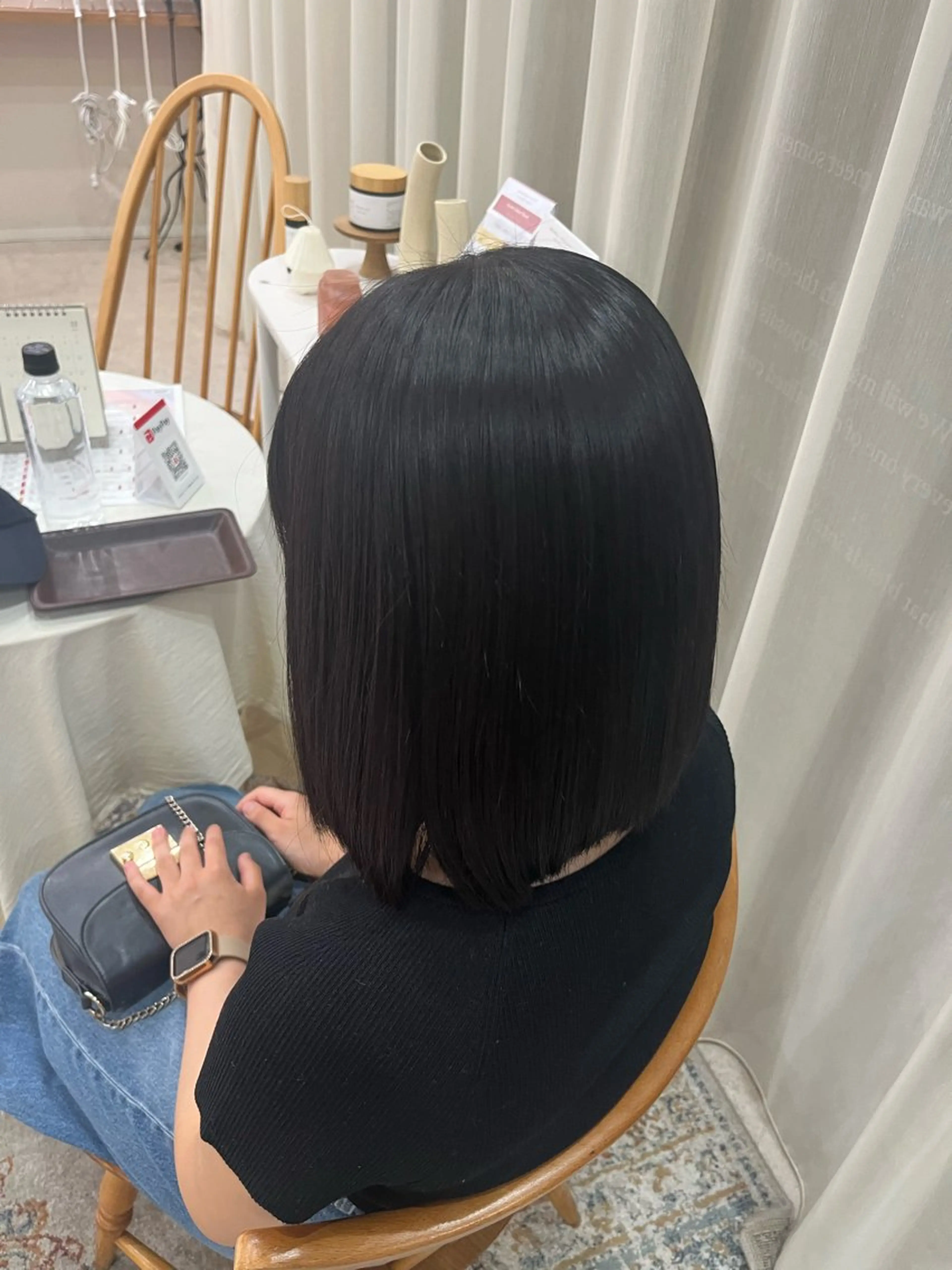 カラー ヘアカラー 永井 夢彩のヘアスタイル