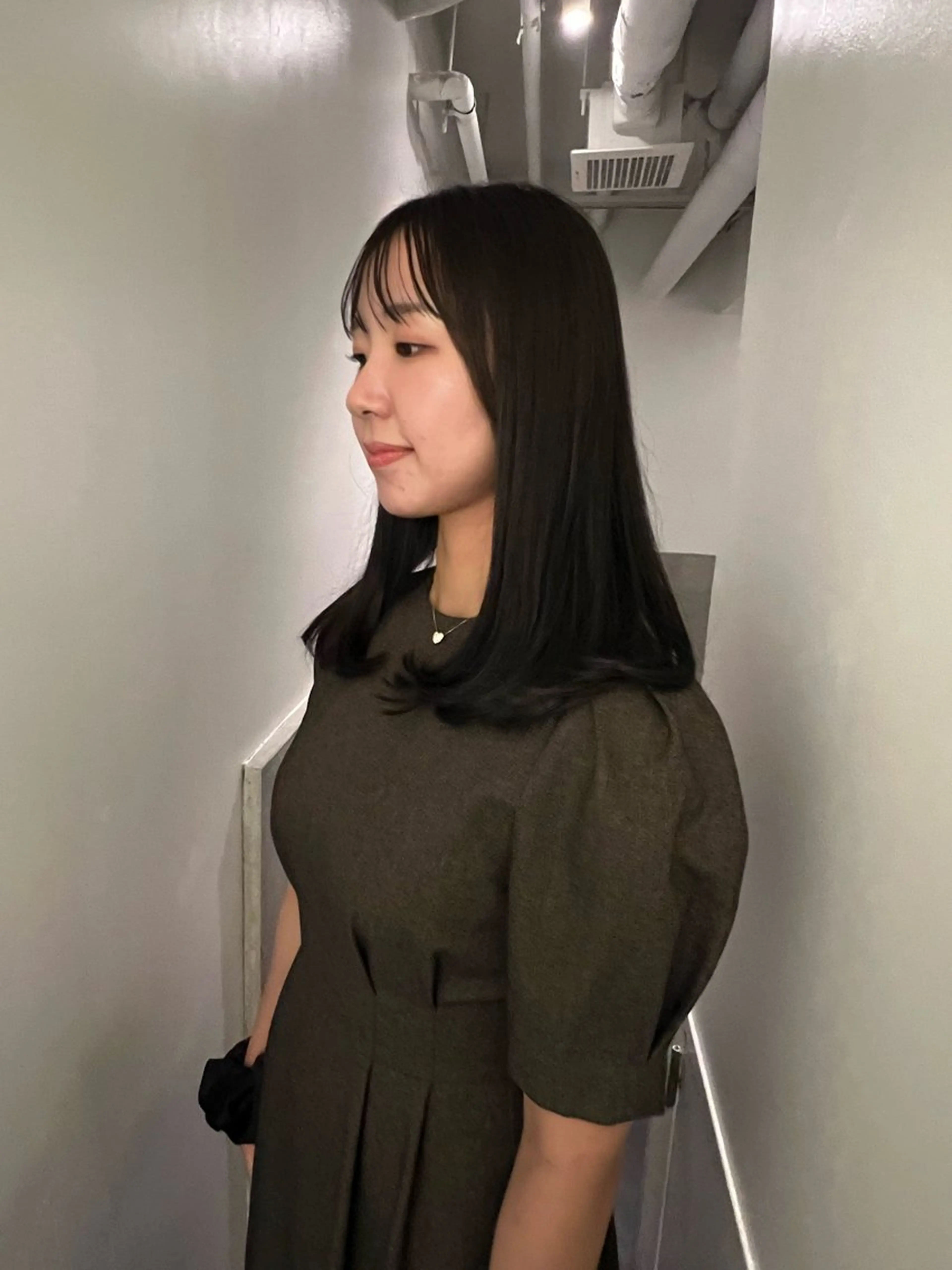 ミディアム カット ヘアカラー 鈴木 三保のヘアスタイル