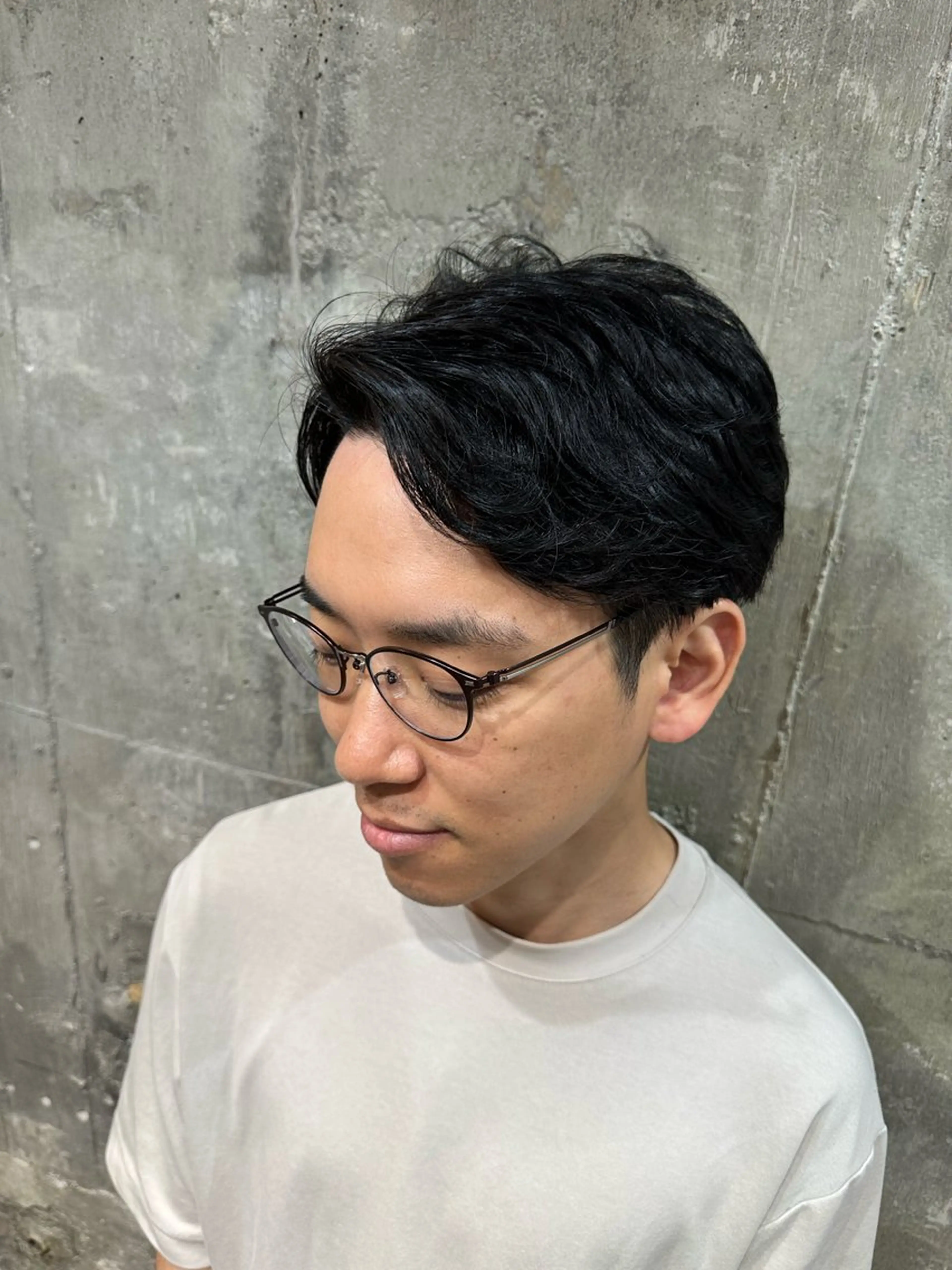 ショート パーマ メンズ メンズパーマ ニュアンスパーマ SOLEIL 白井 ／メンズ専門のヘアスタイル