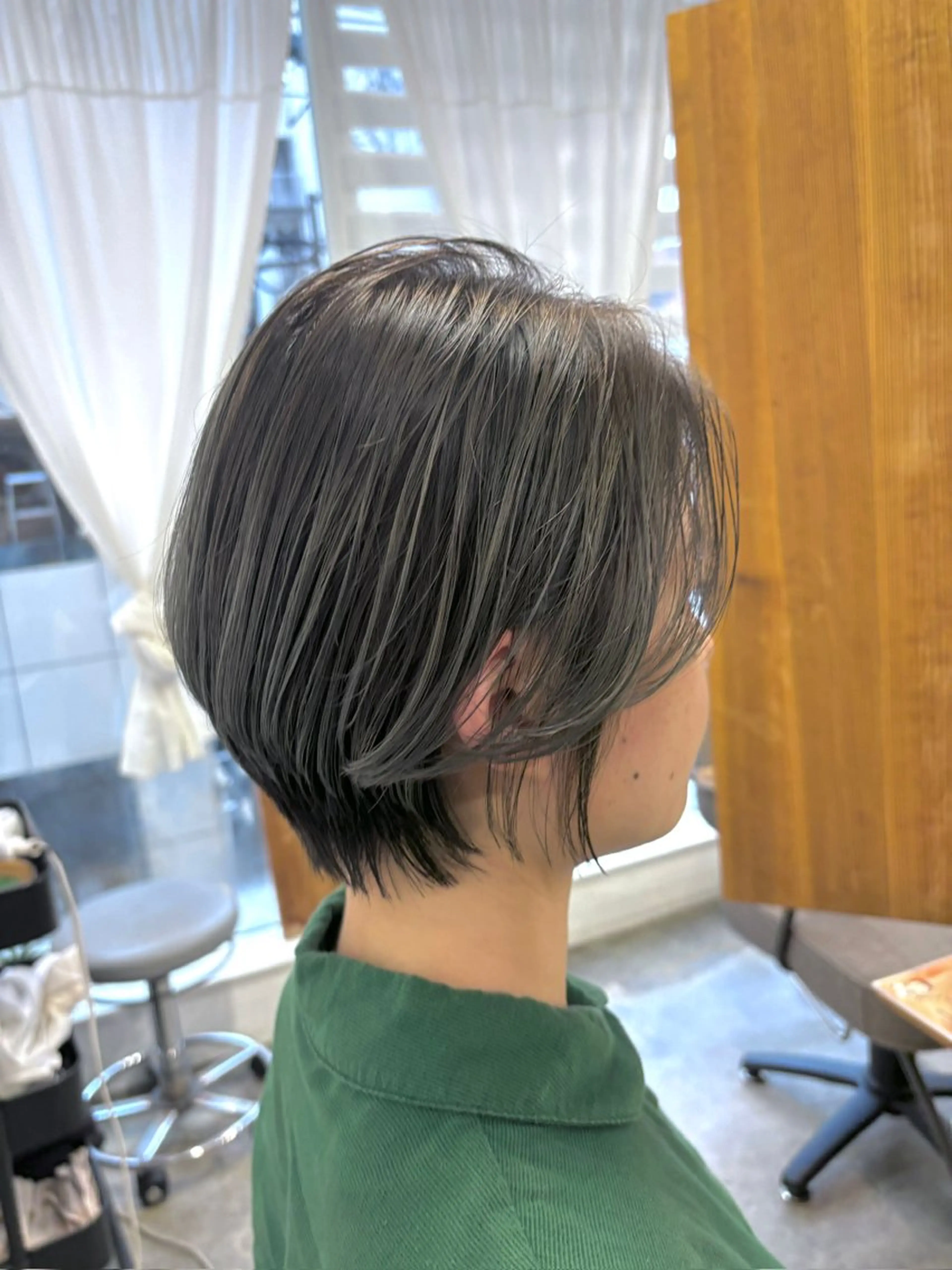 ショート レイヤーカット ショートヘア 【韓国レイヤー特化 ハッシュカット】のヘアスタイル