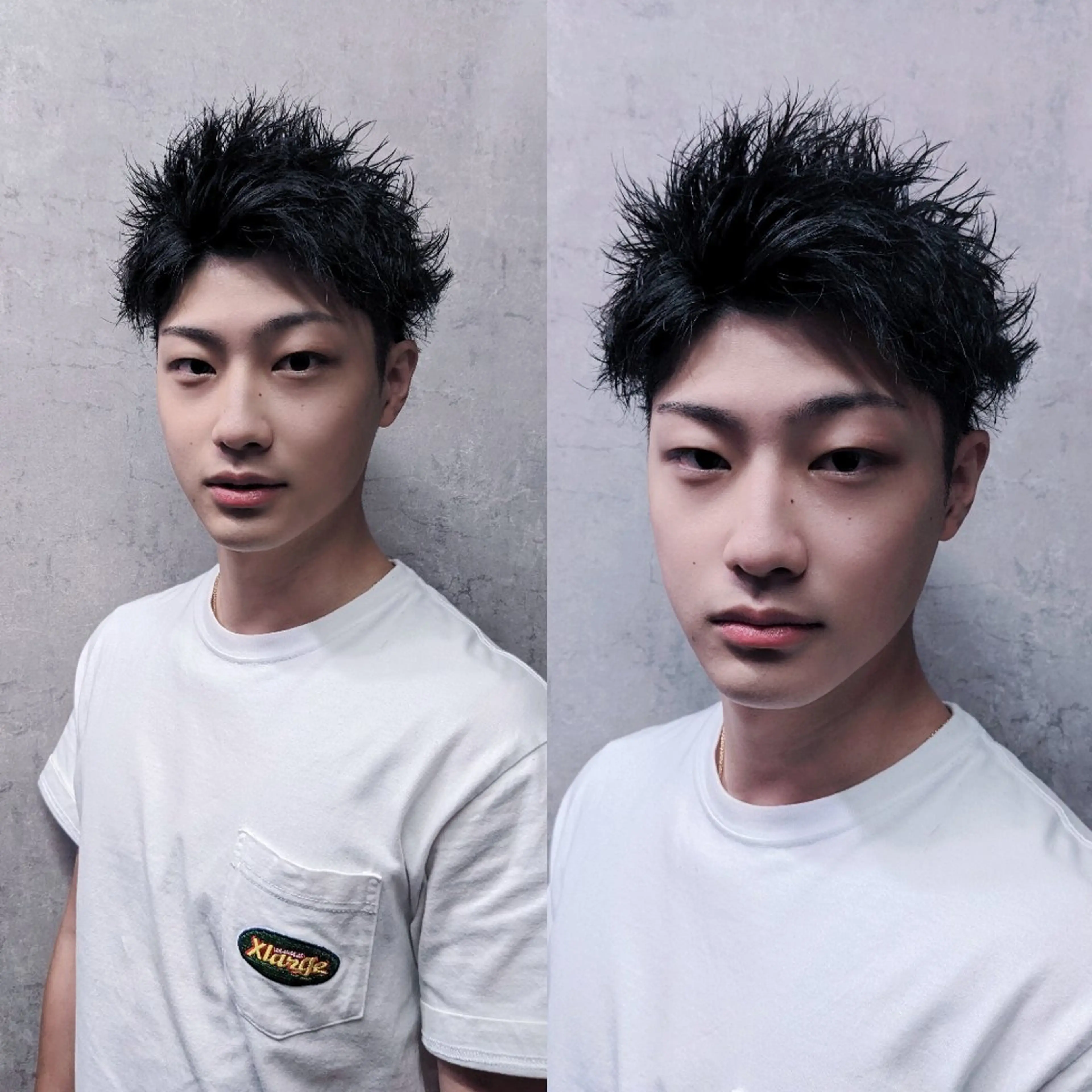 メンズ アップバング カット ふつうの美容師🐕 永山昂のヘアスタイル