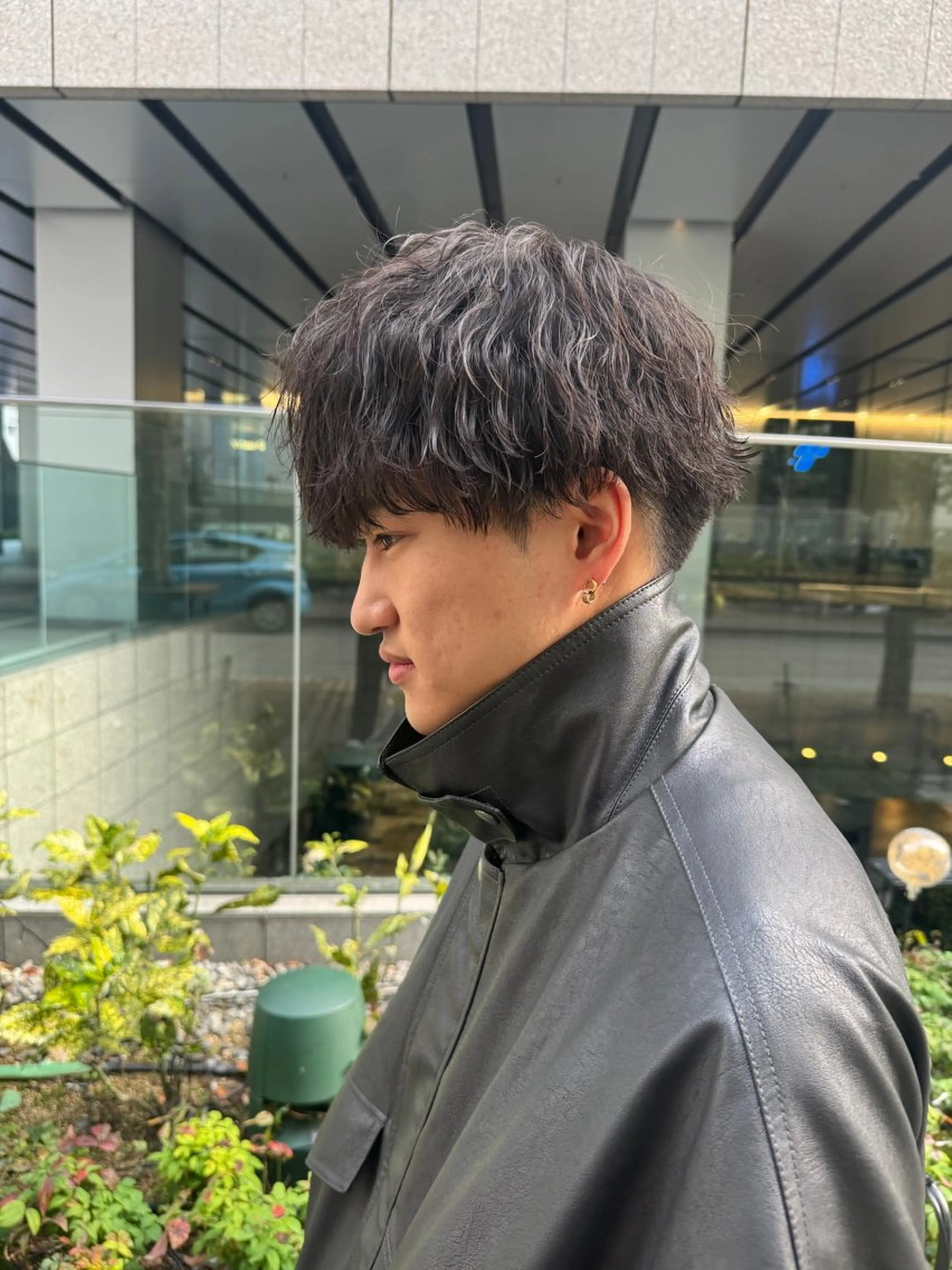 ショート カラー パーマ ヘアアレンジ メンズ 亀井隆汰/メンズ専門 パーマ特化美容師のヘアスタイル