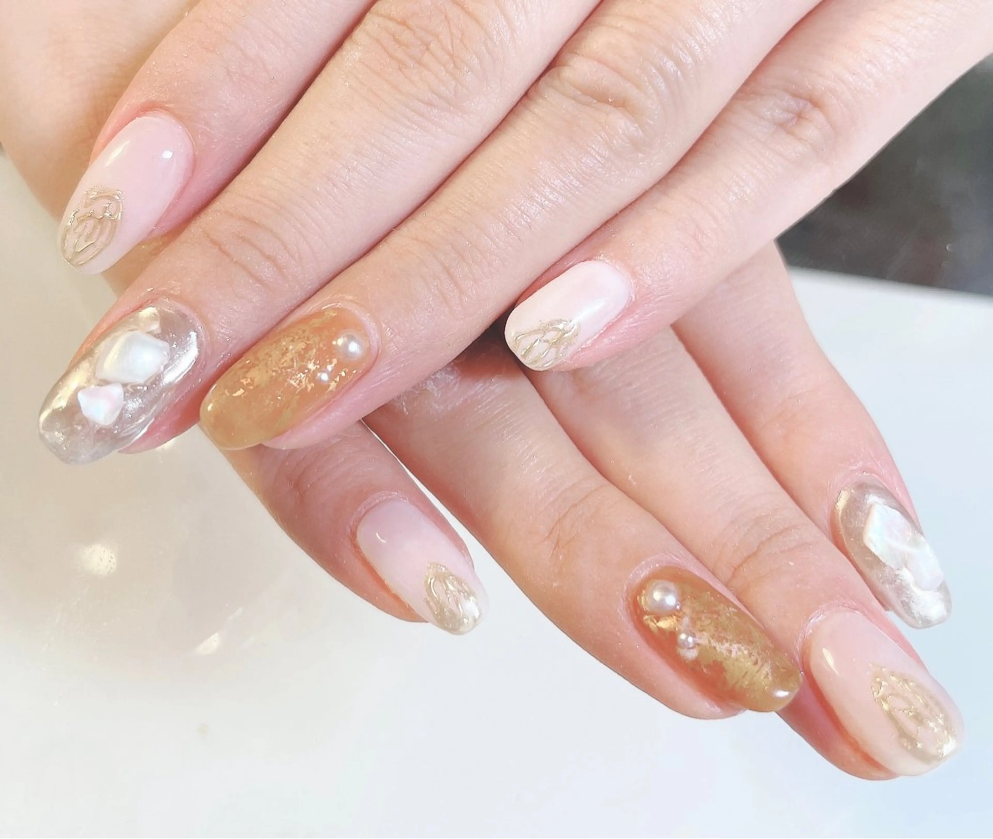 ネイル ハンドネイル Nail room Lunaのネイルデザイン