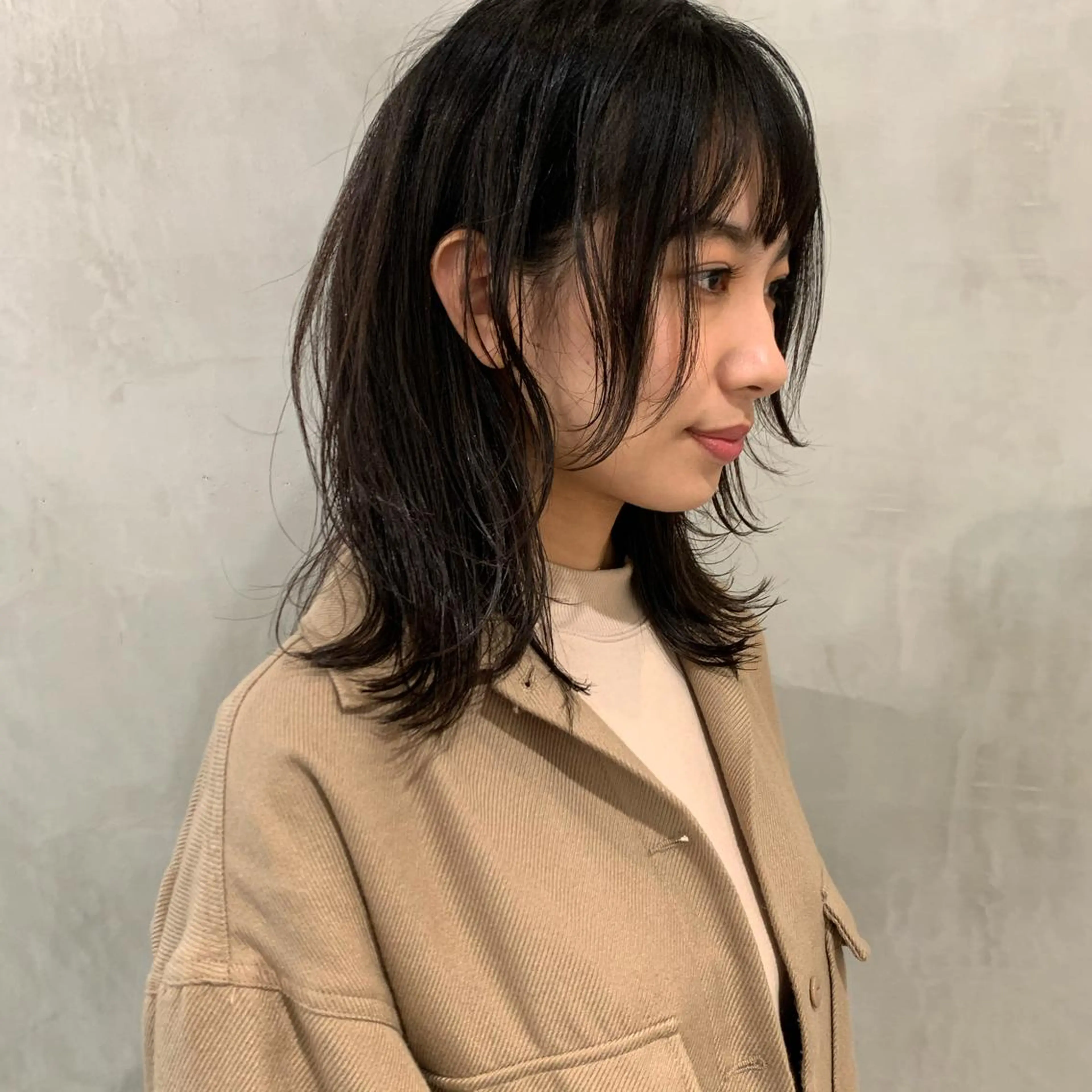 セミロング カット トリートメント アンニュイヘア🪽 ayumiのヘアスタイル