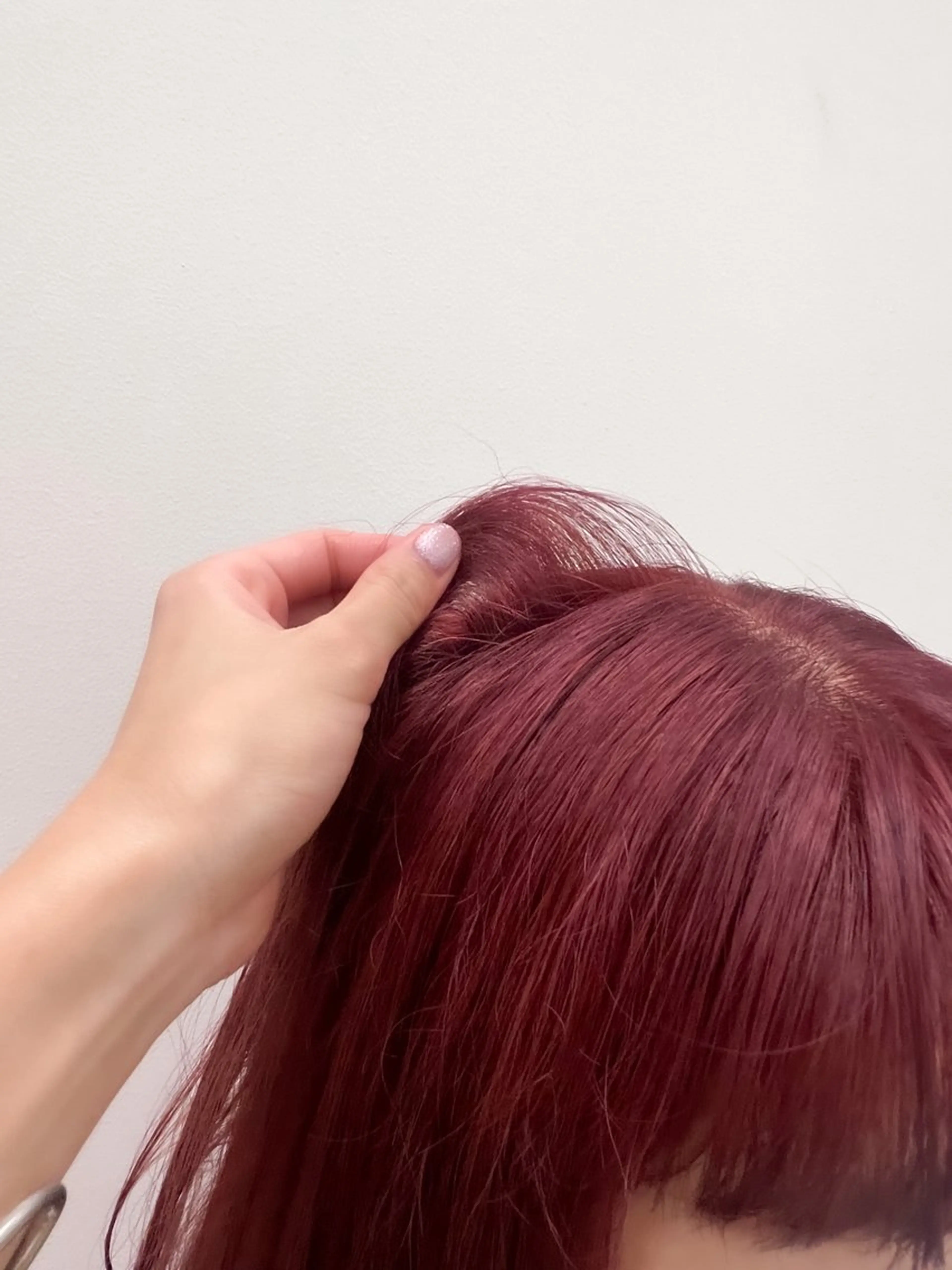 カラー ブリーチ ハイトーンカラー ピンクカラー レッドカラー ヘアカラー 似合わせカット🫧 /パーマRINAのヘアスタイル