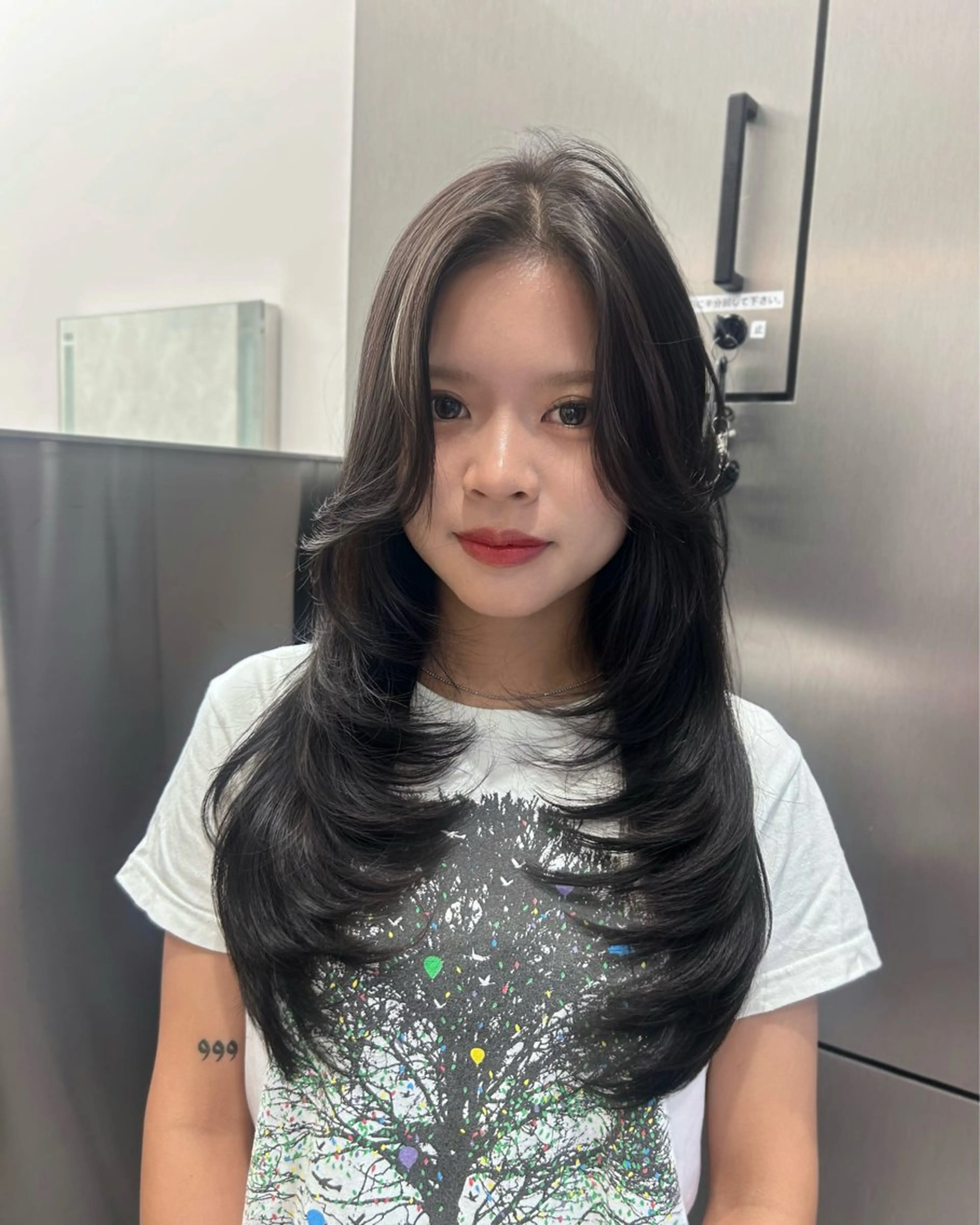 ロング レイヤーカット カット ヘアカラー トリートメント 大人レイヤー/艶髪 🇺🇸TOMONAのヘアスタイル