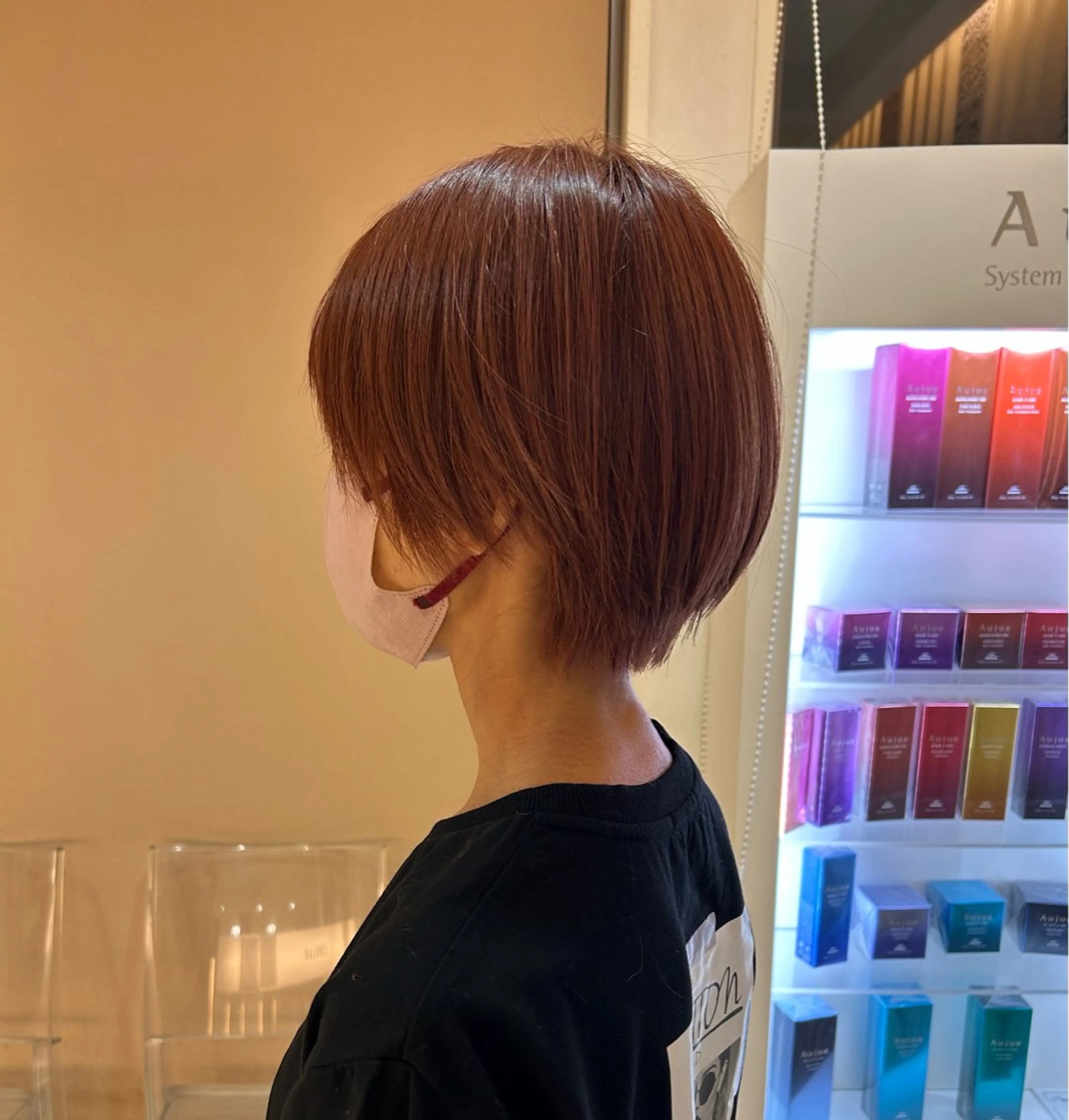 ショート カラー ショートヘア カット ヘアカラー balance.三宅 星哉のヘアスタイル