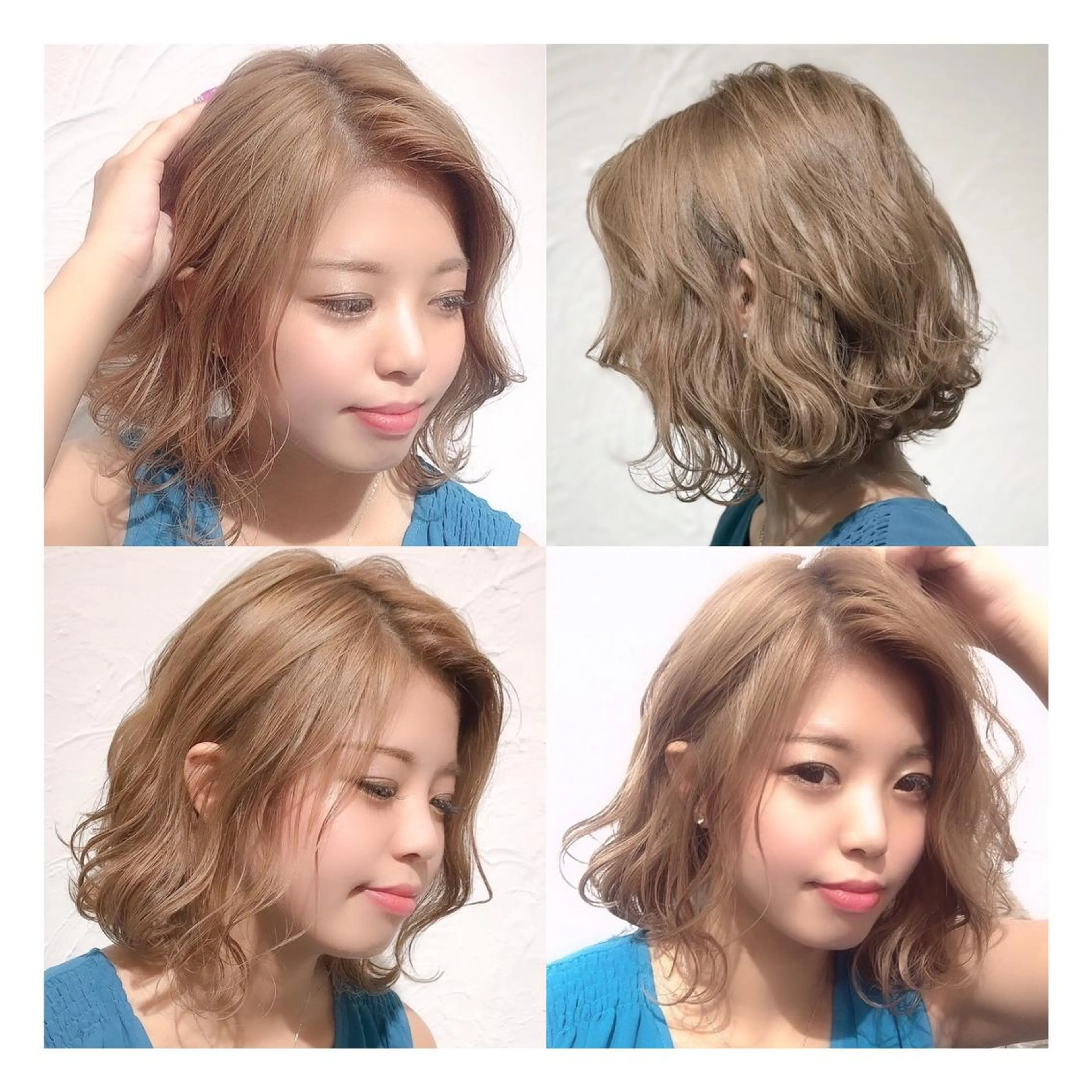 ミディアム カラー beauty: beast 大町店のヘアスタイル