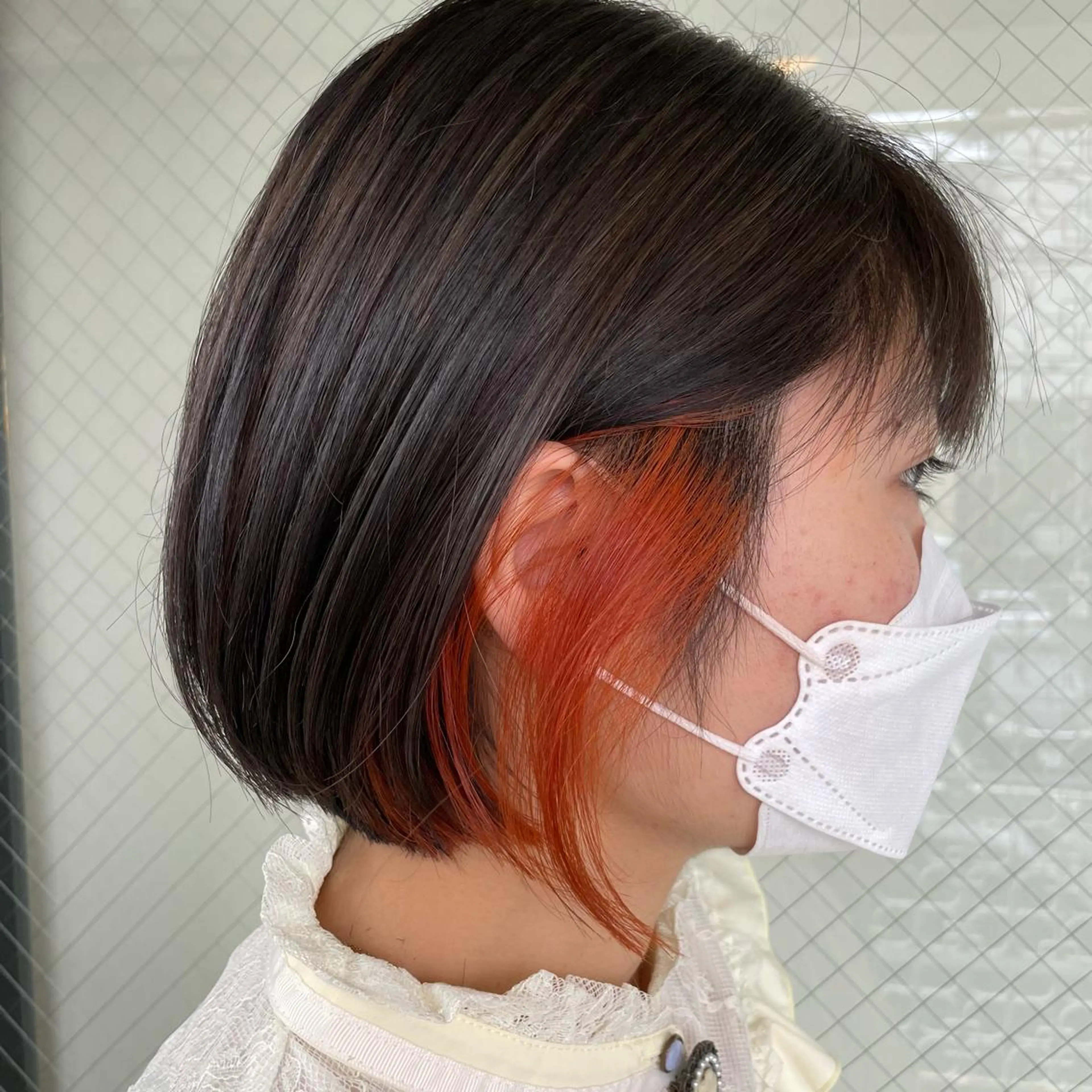 ショート カラー カット ヘアカラー トリートメント 艶髪/巻ける縮毛矯正 /髪質改善naoのヘアスタイル