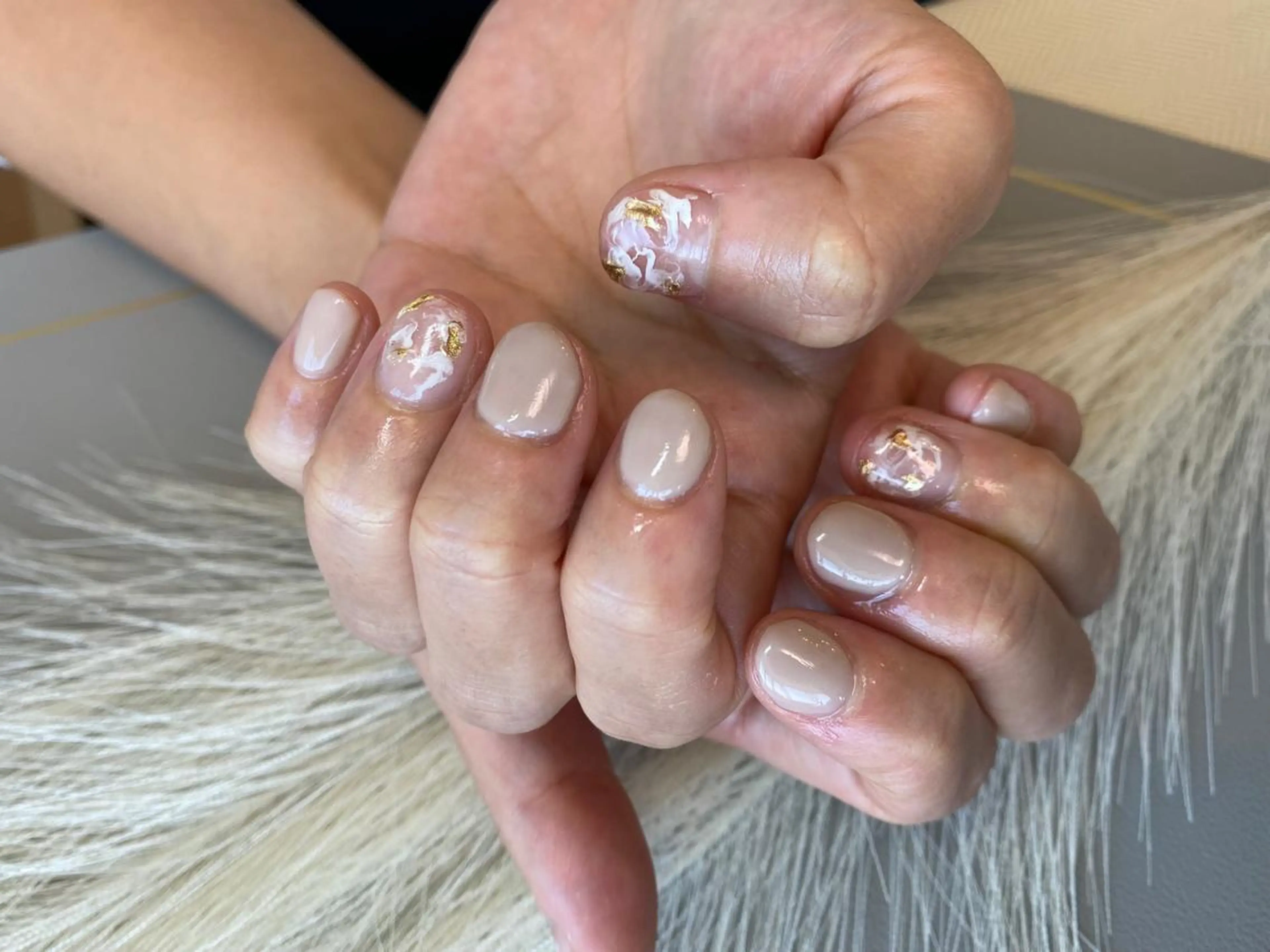 ネイル 大理石ネイル(マーブル) Nail salon Orieのネイルデザイン