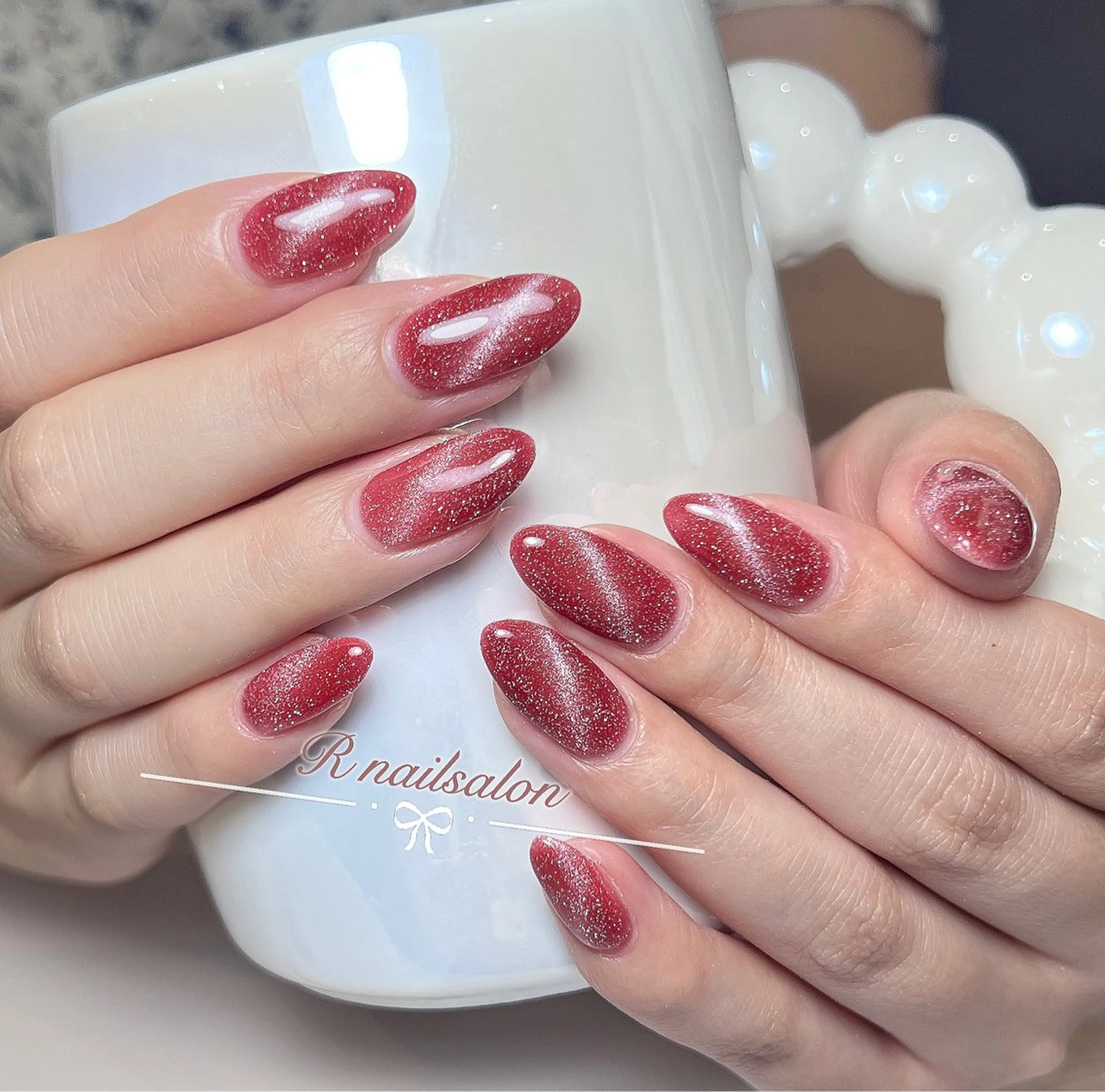 セミロング ハンドネイル R NAILSALONのネイルデザイン