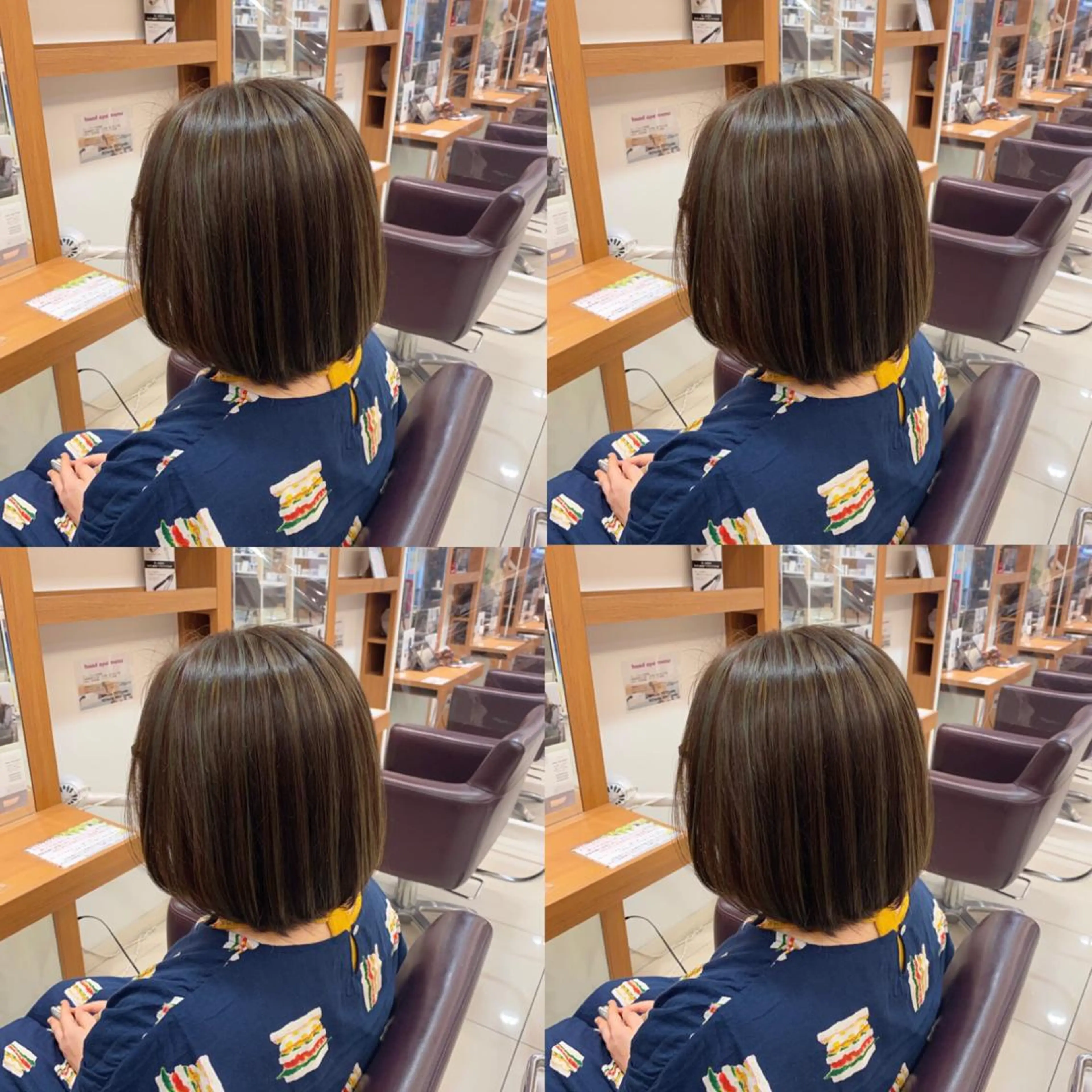 ショート ヘアカラー トリートメント 【カラー指名No 1✨】原田響のヘアスタイル