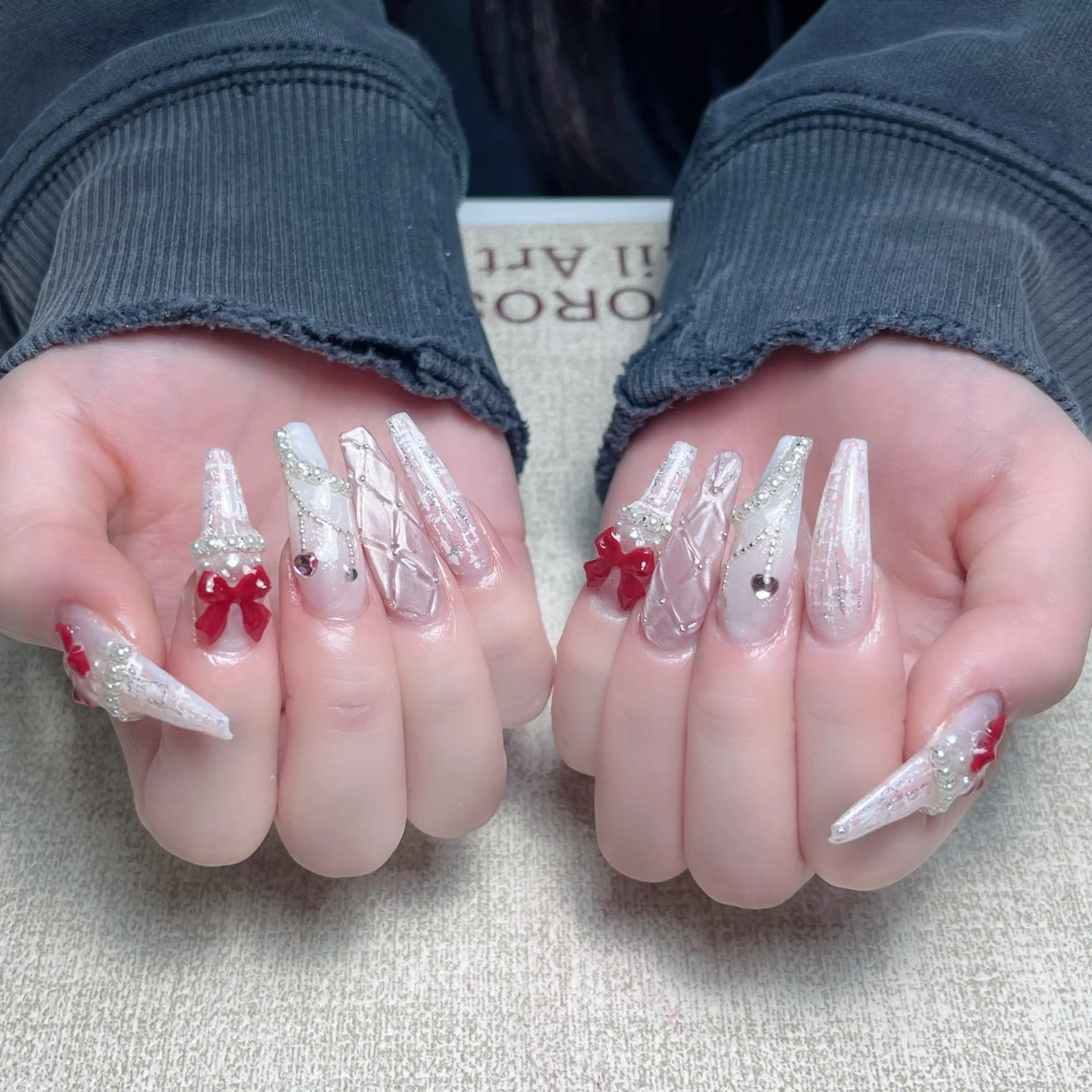 ネイル ハンドネイル ハンドケア ちごみ Novaのネイルデザイン