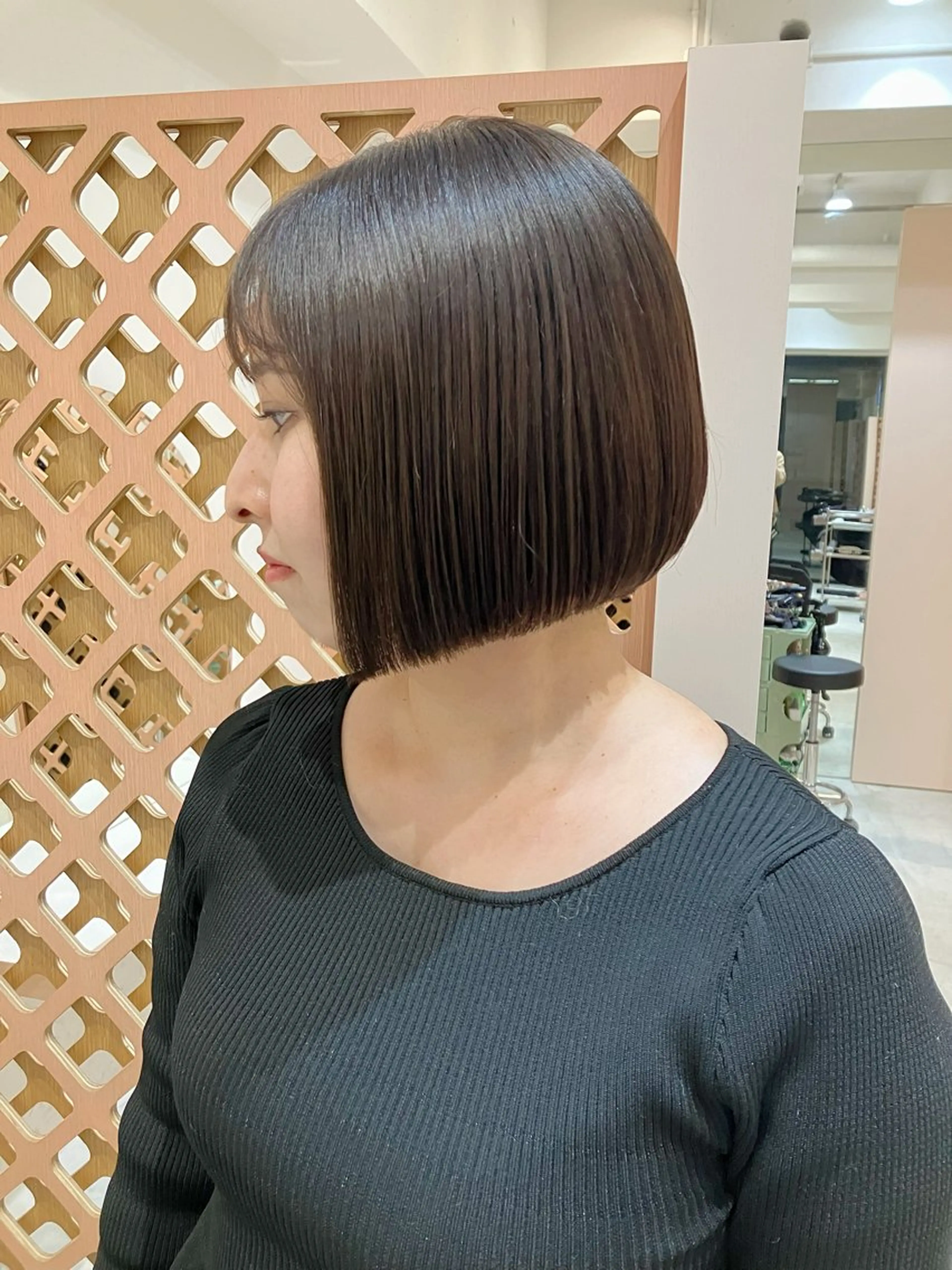 ショート カラー ボブ カット ヘアカラー 川間 将彦のヘアスタイル