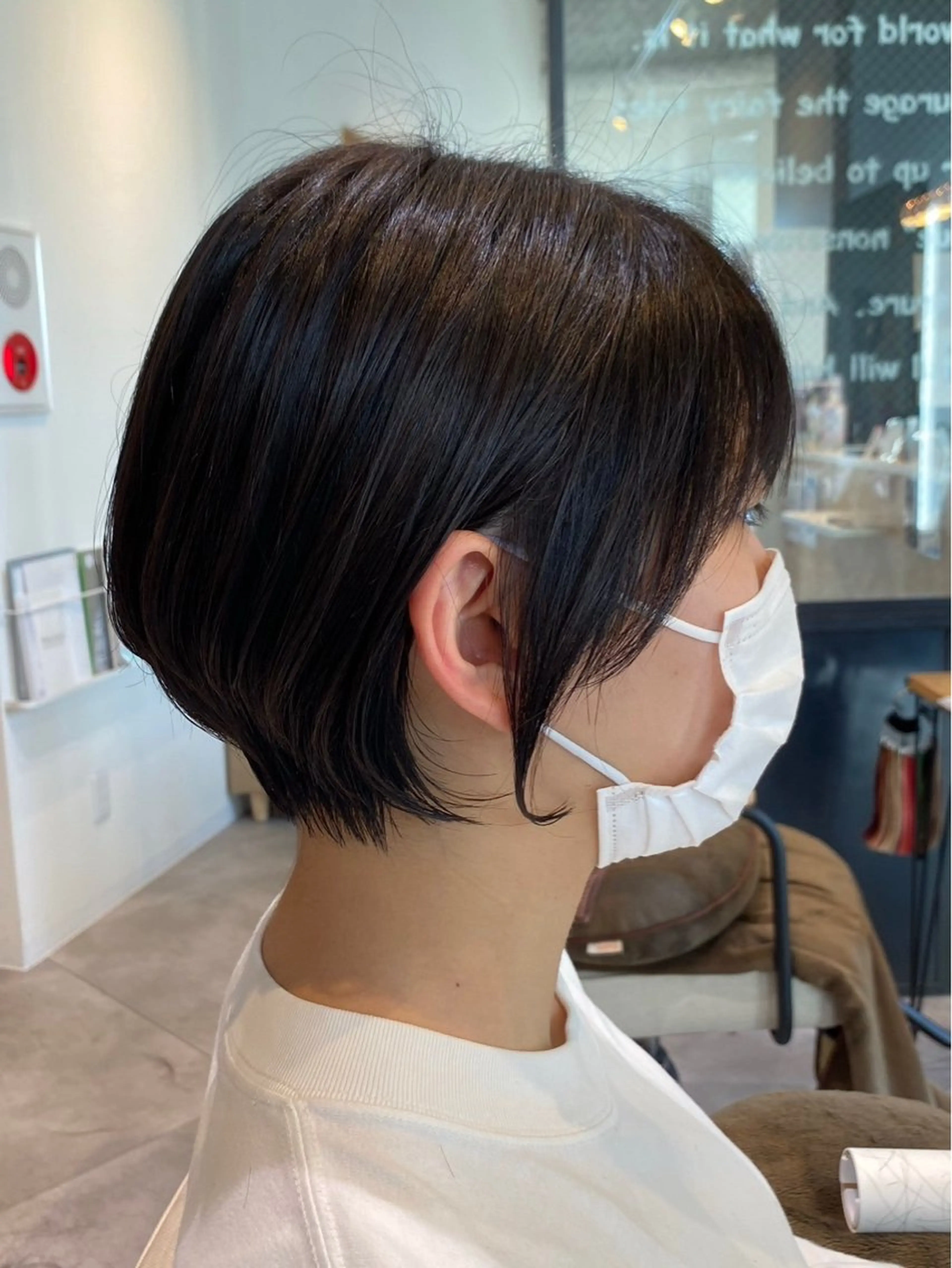 ショート 名嘉 穂乃花のヘアスタイル