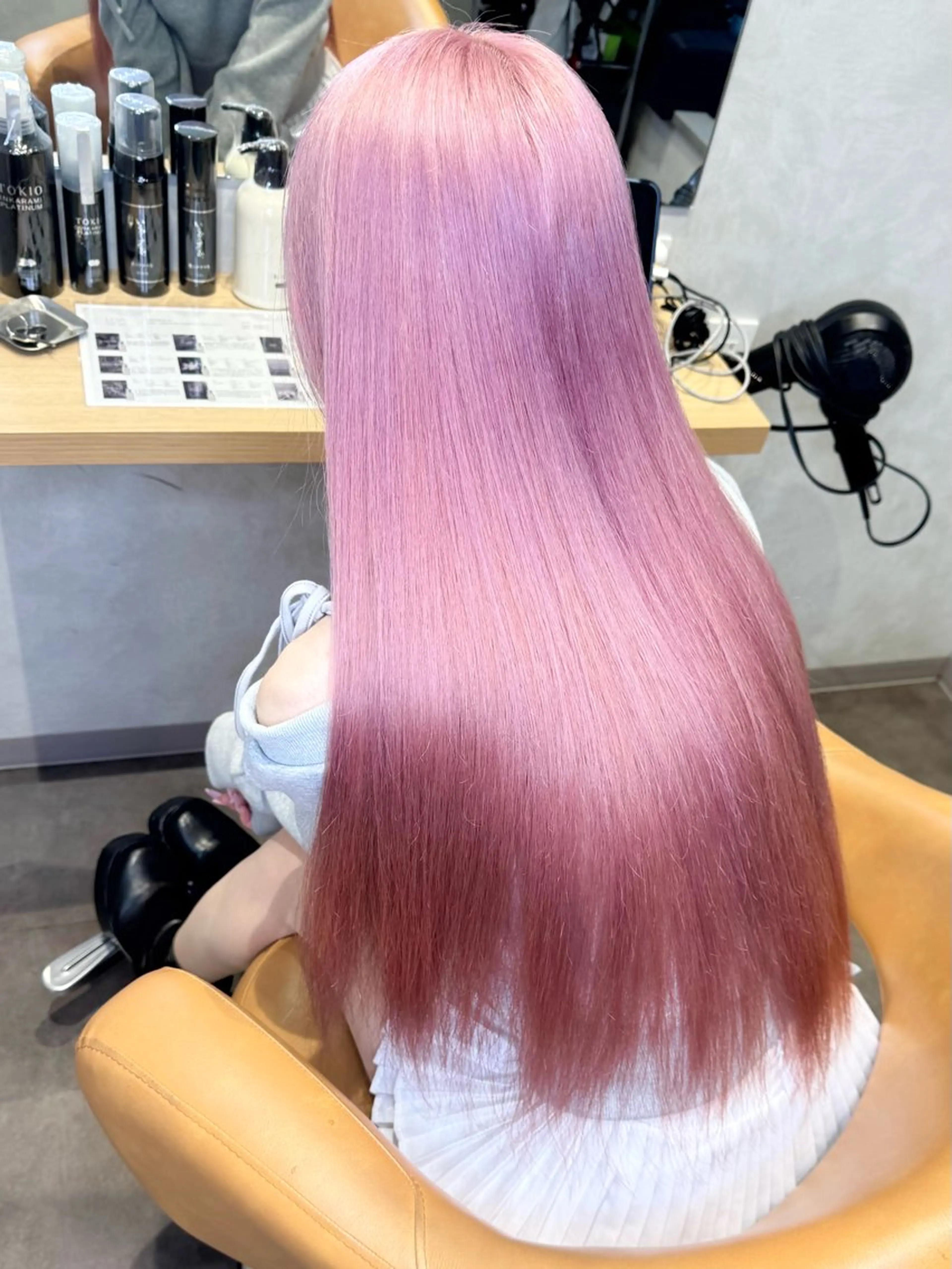 ロング カラー ヘアカラー トリートメント SALOWIN札幌大通り所属・札幌ハイトーン/ ブリーチカラー/ドイのヘアスタイル