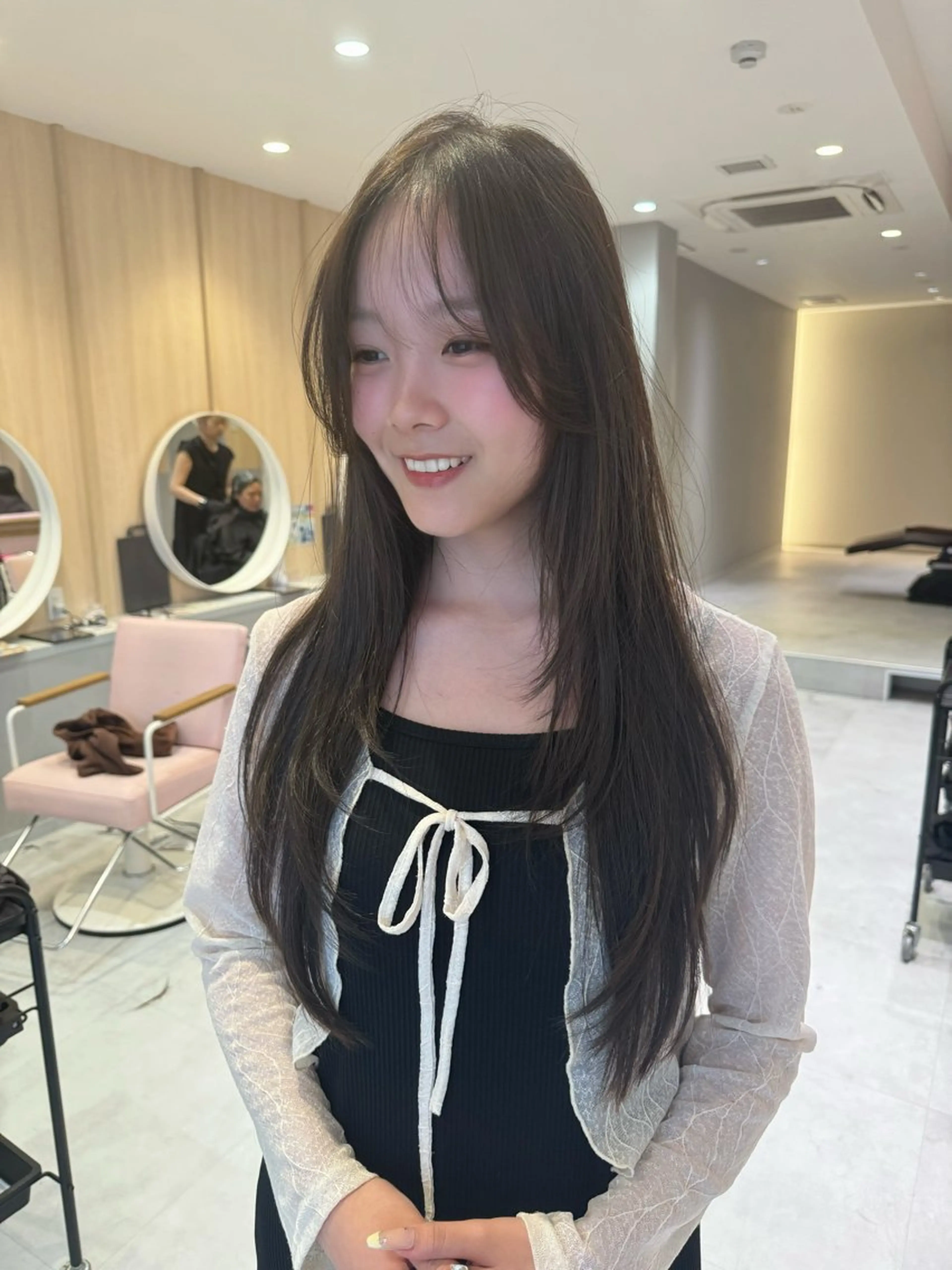 ロング カラー カット ヘアカラー トリートメント ヘアセット ✂️似合わせの魔術師 石田一樹✂️のヘアスタイル