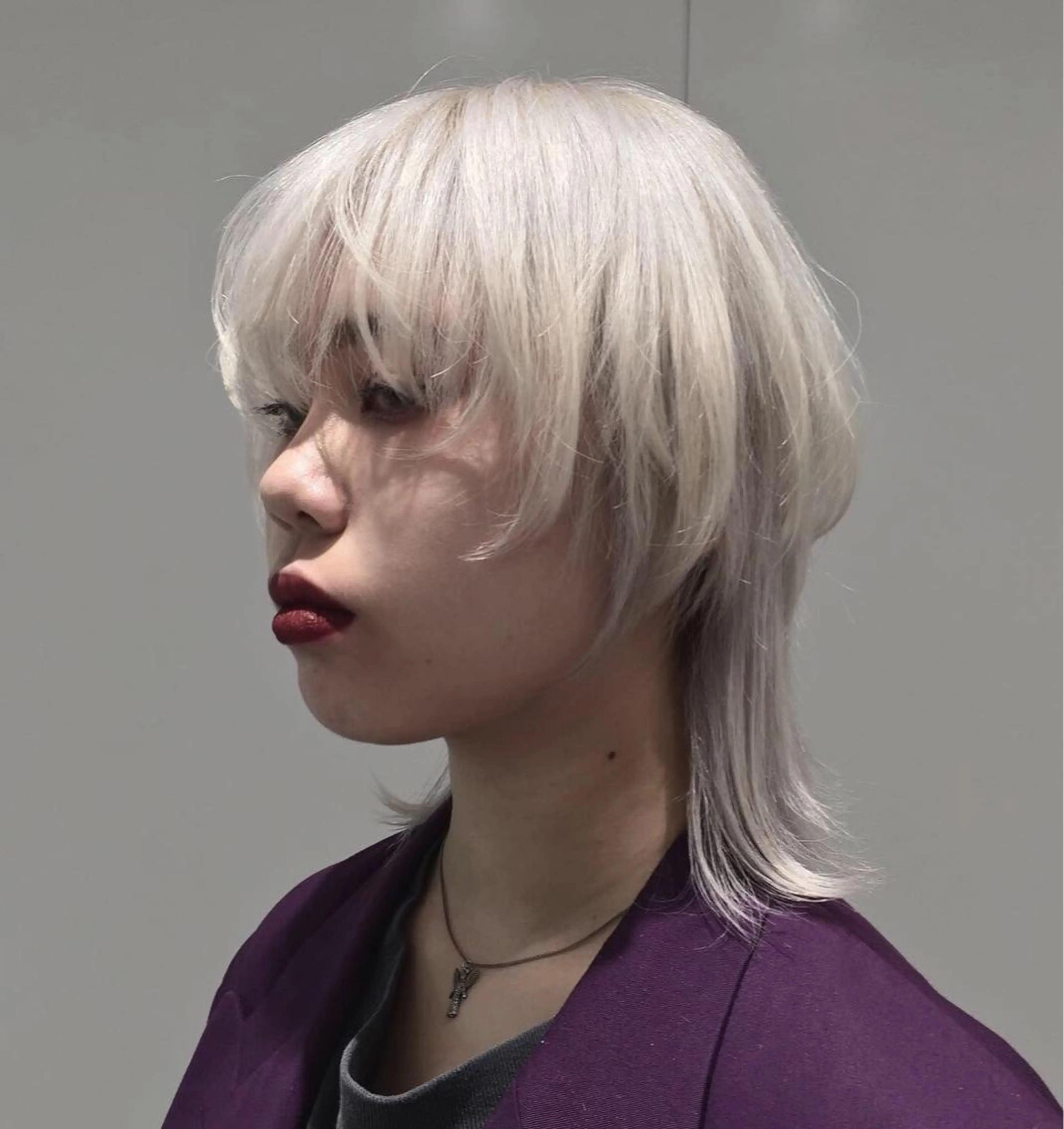 セミロング 韓・中華美女ヘア 🇰🇷×🇨🇳のヘアスタイル