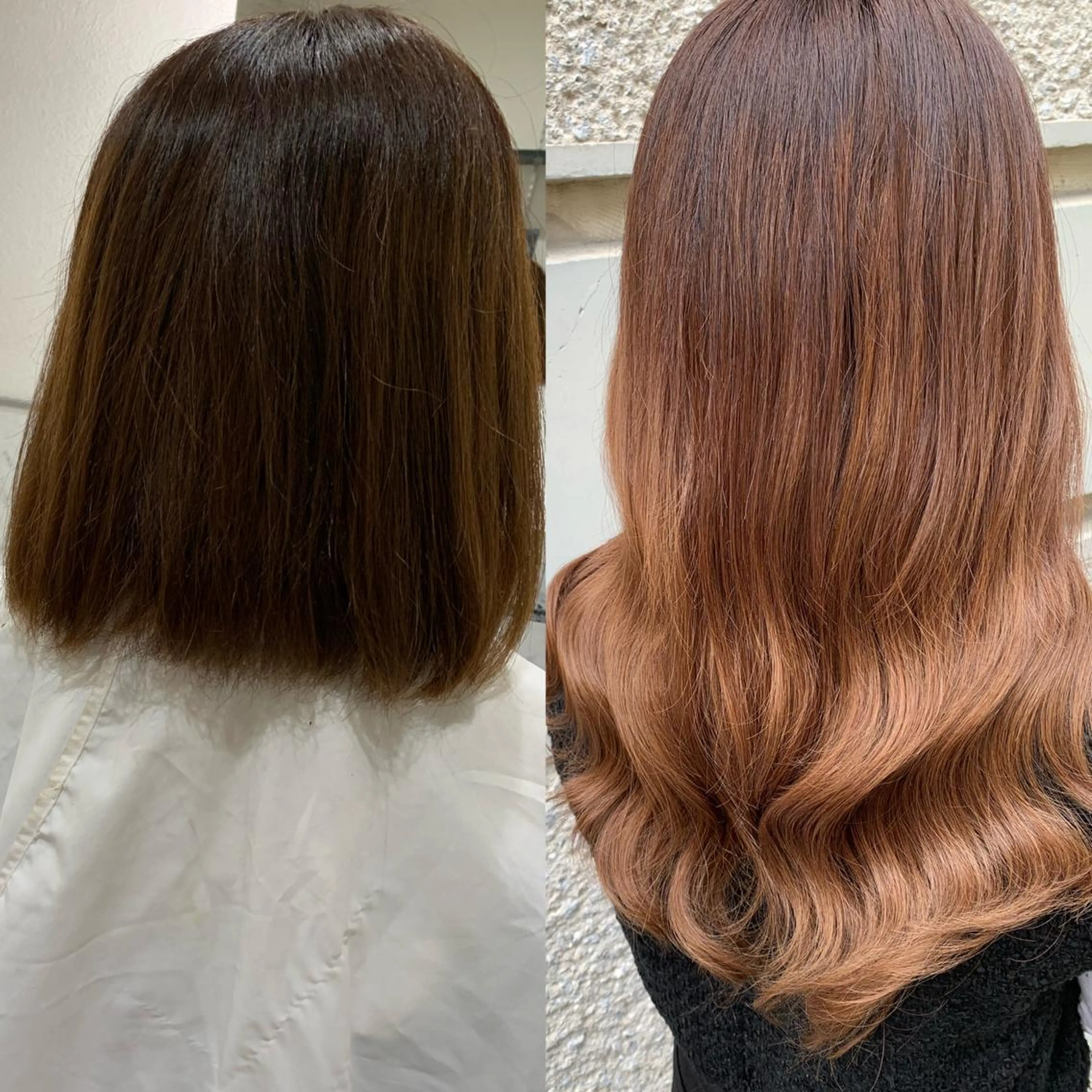 セミロング ヘアアレンジ ボブ エクステ 韓国風ヘア 髪質改善&Spa fee by carrefour 大橋店[フィー・バイ・カルフール大橋]所属・stylist Yukieのヘアスタイル