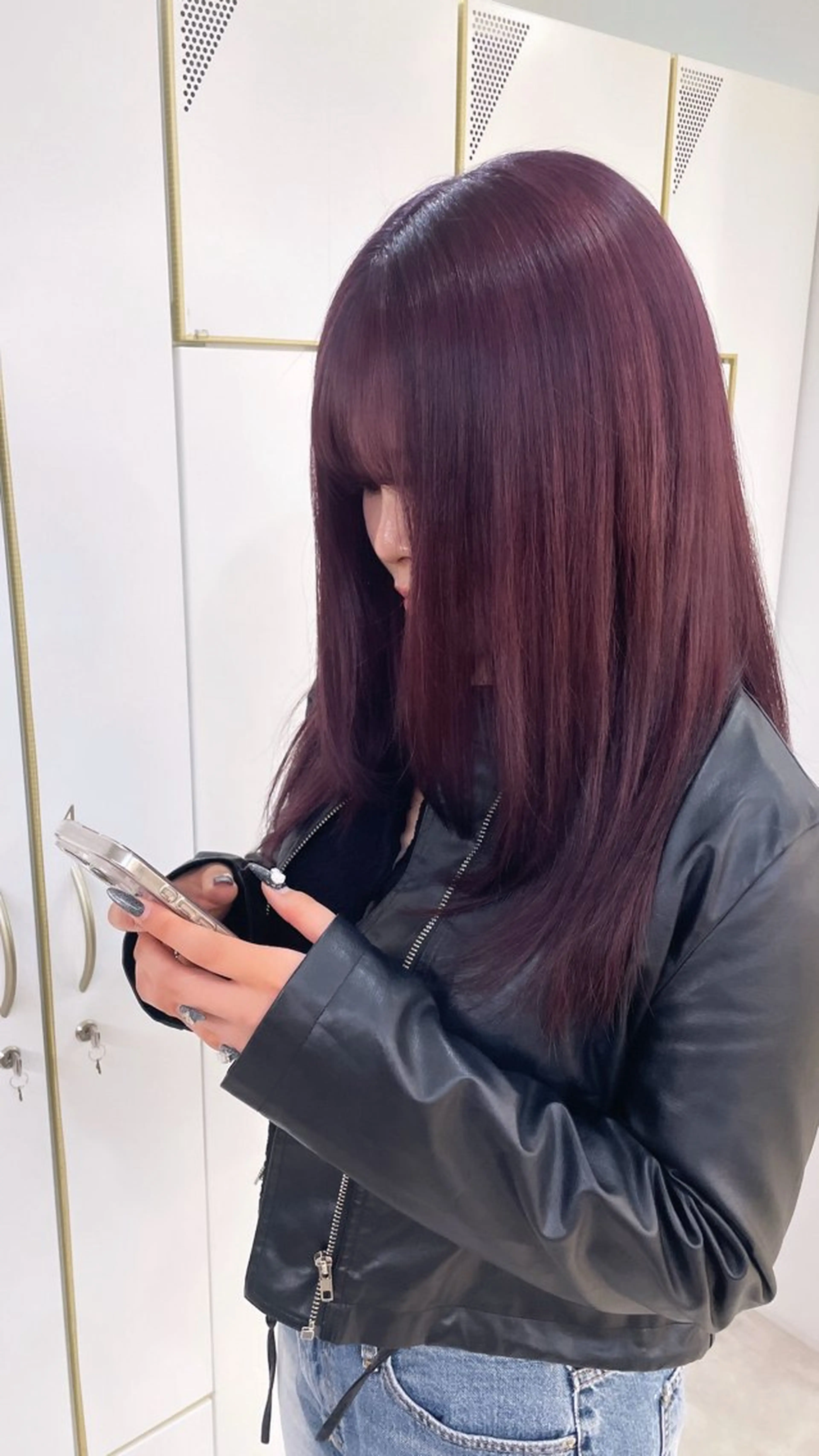 ロング ヘアカラー 🤍ボブカット 🤍NANAMI🤍のヘアスタイル